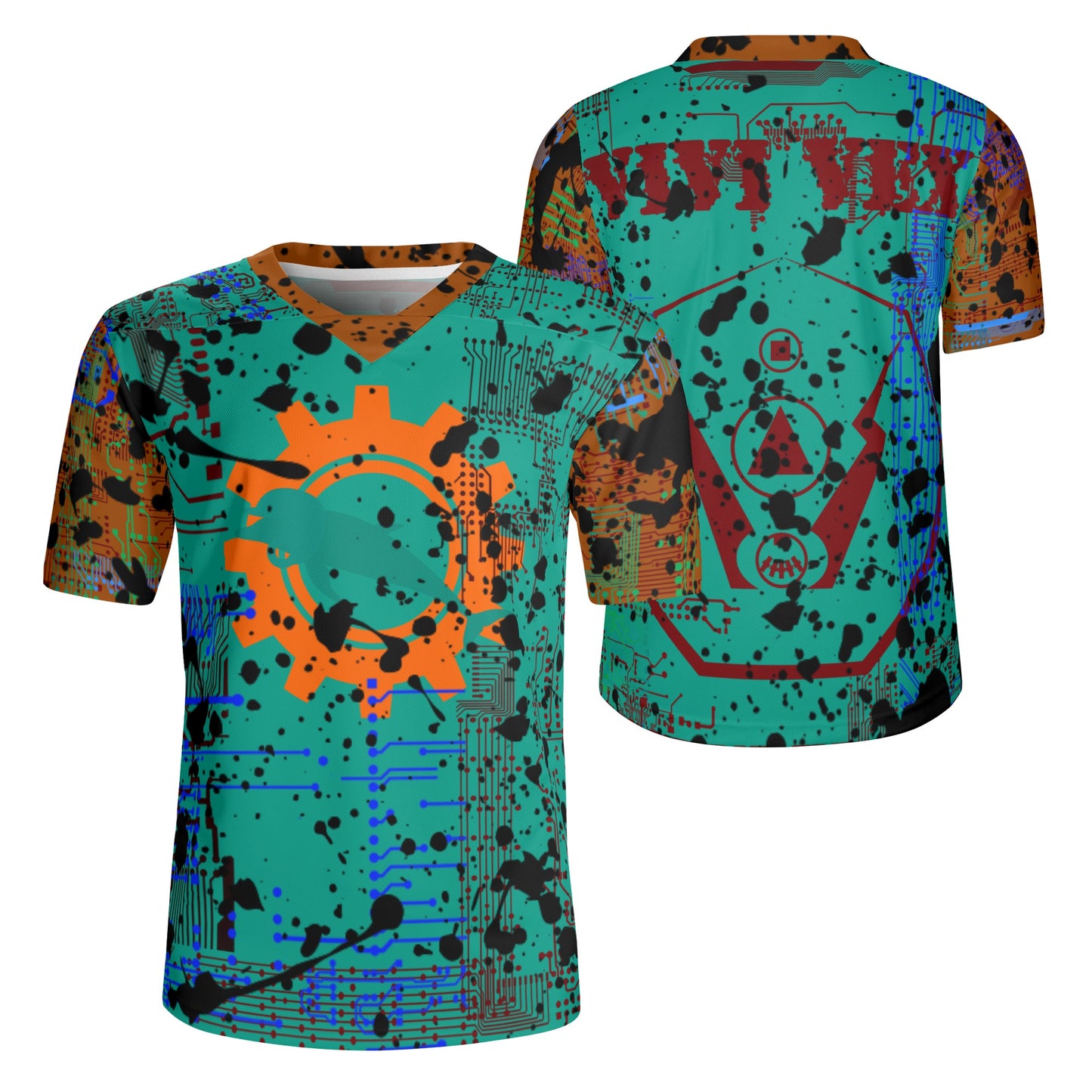 ViVi Vex Sand~Punk Tattered War Fish Jersey