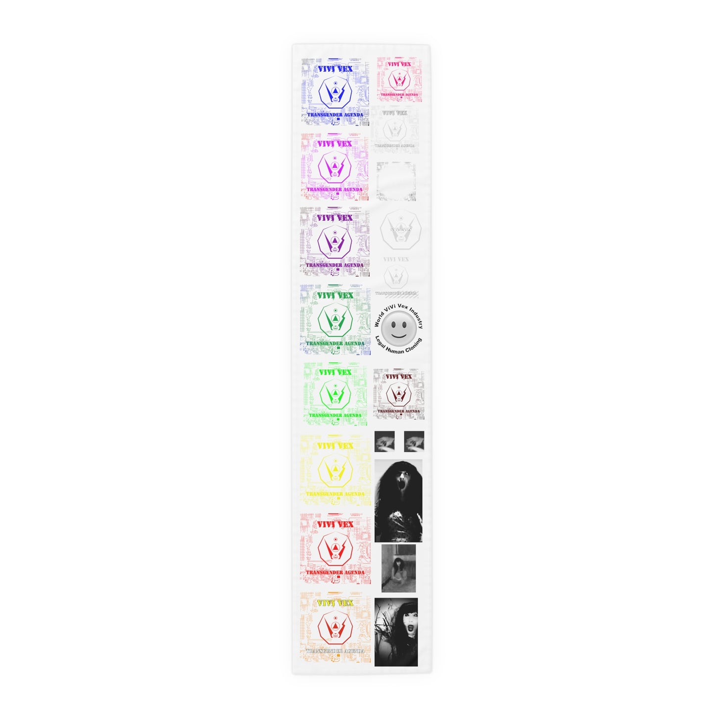 ViVi Vex Roll of Patches 2 (White, Cotton, Polyester)