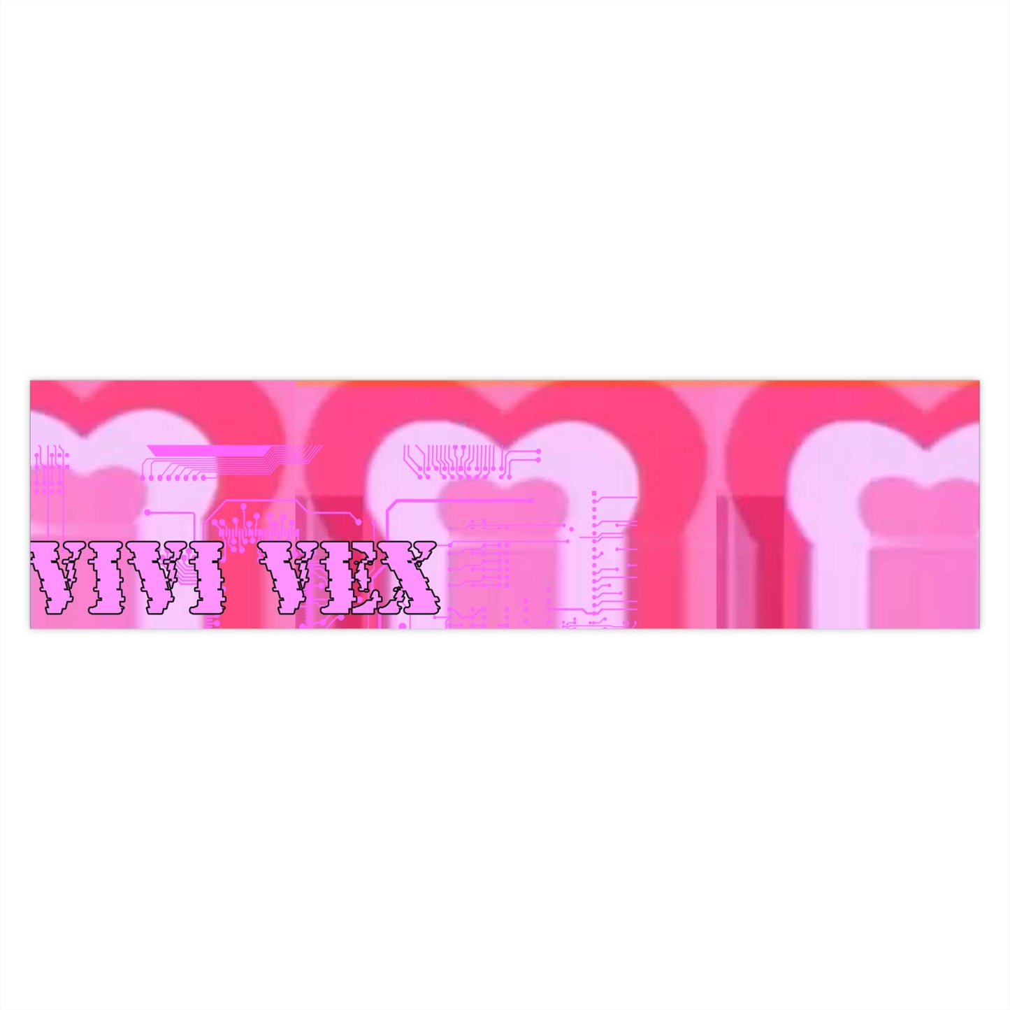 ViVi Vex Cyberpuff Bumper Sticker