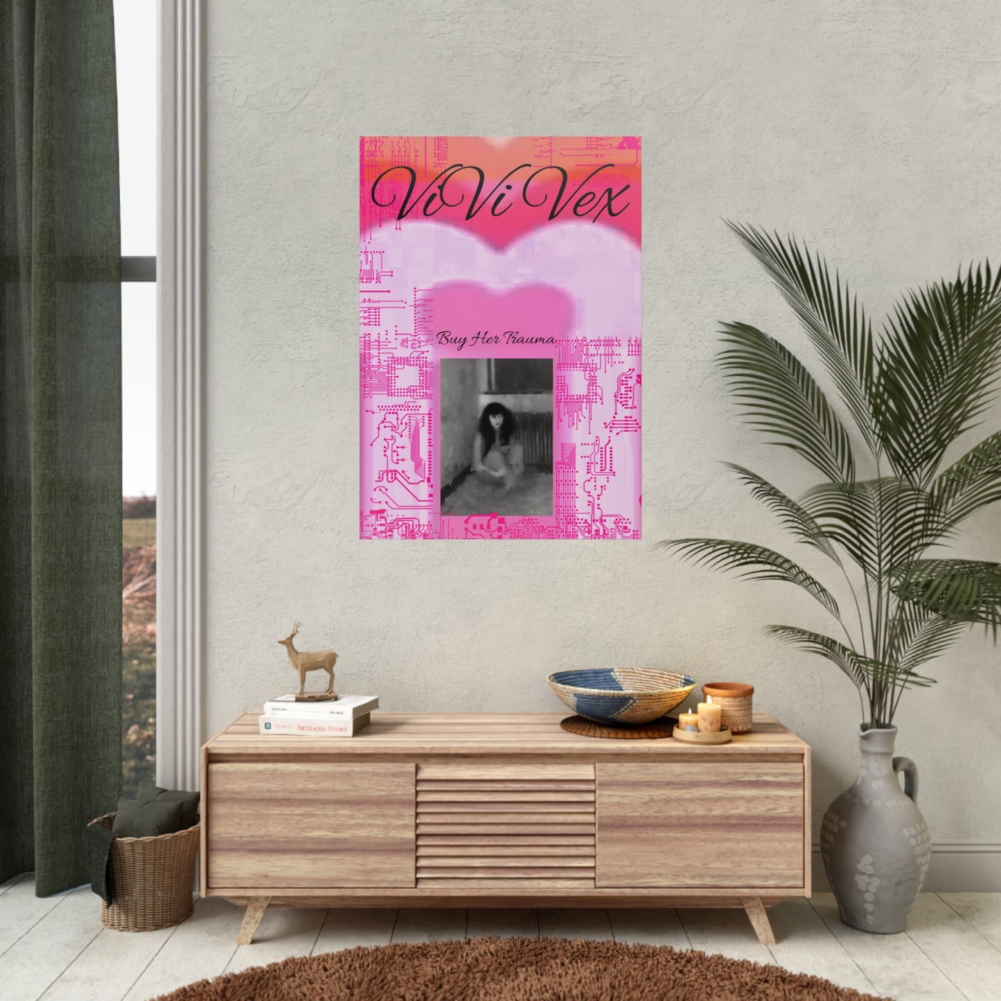 ViVi Vex Cyberpuff Rolled Poster
