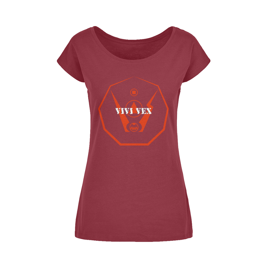 ViVi Vex Cycle Sign Wide Neck Womens T-Shirt XS-5XL