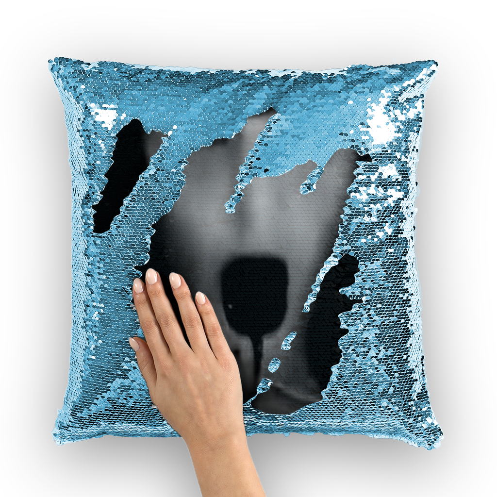 ViVi Vex Screams of Joy Sequin Cushion Cover