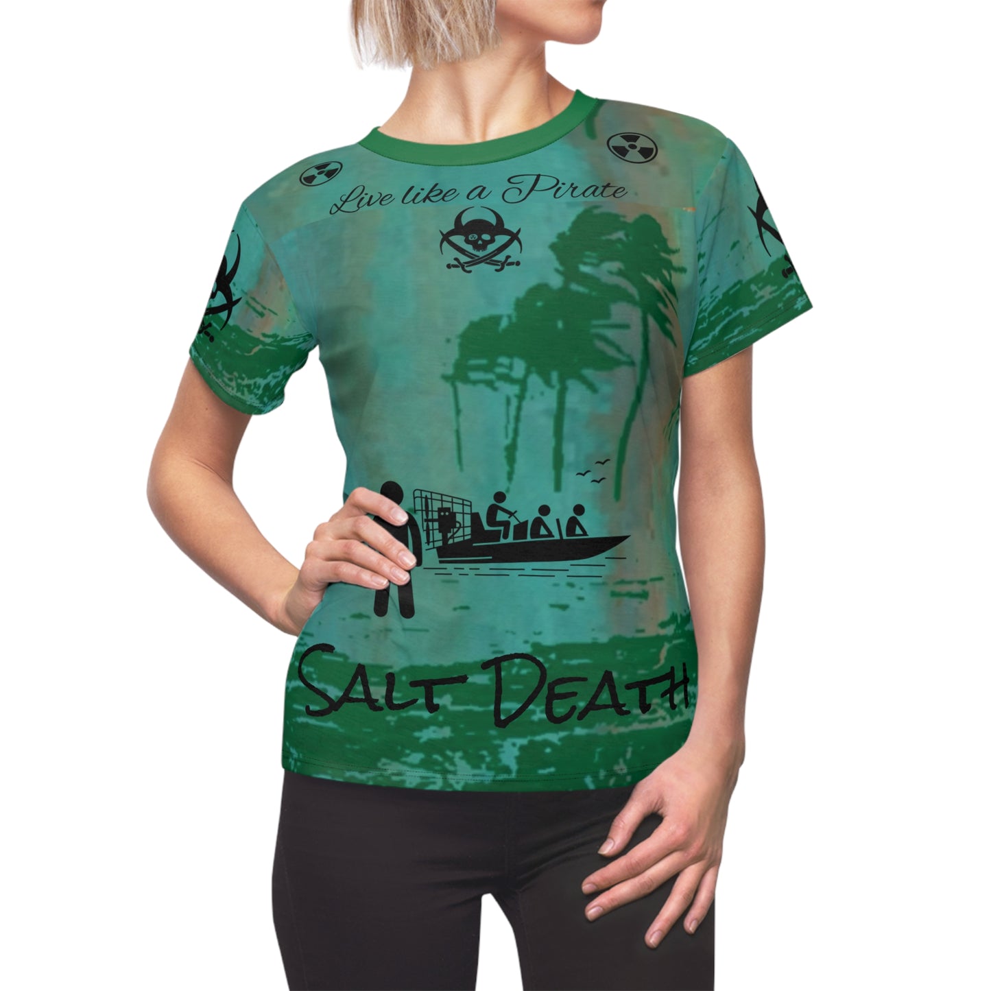 ViVi Vex Sand~Punk Salt Death Live like a Pirate Shirt