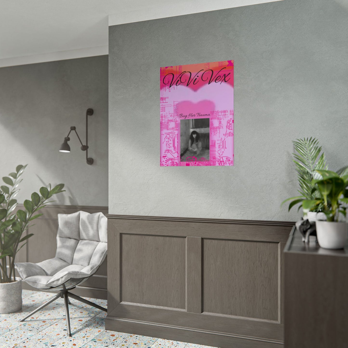 ViVi Vex Cyberpuff Rolled Poster