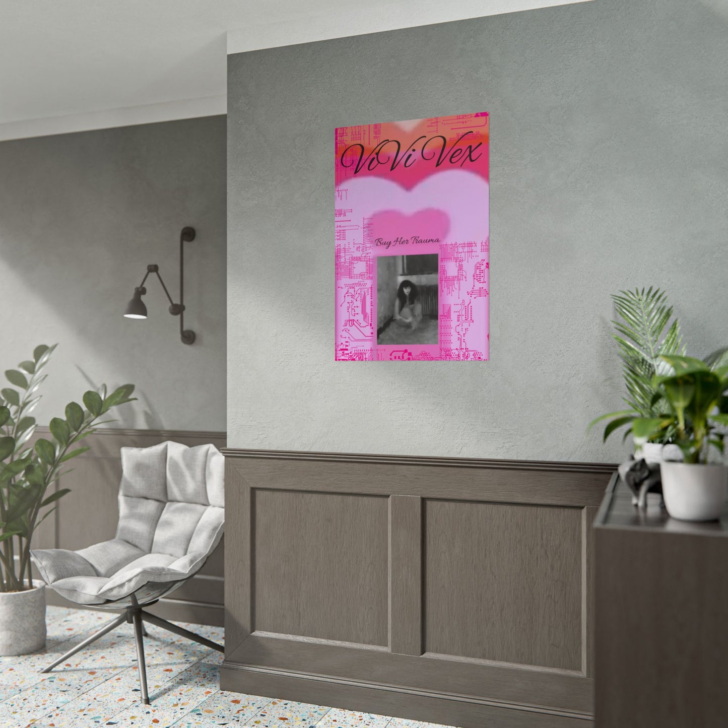 ViVi Vex Cyberpuff Rolled Poster