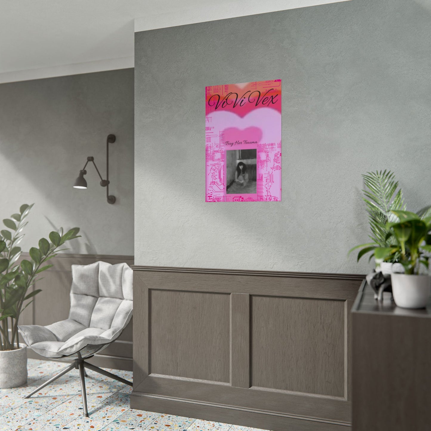 ViVi Vex Cyberpuff Rolled Poster