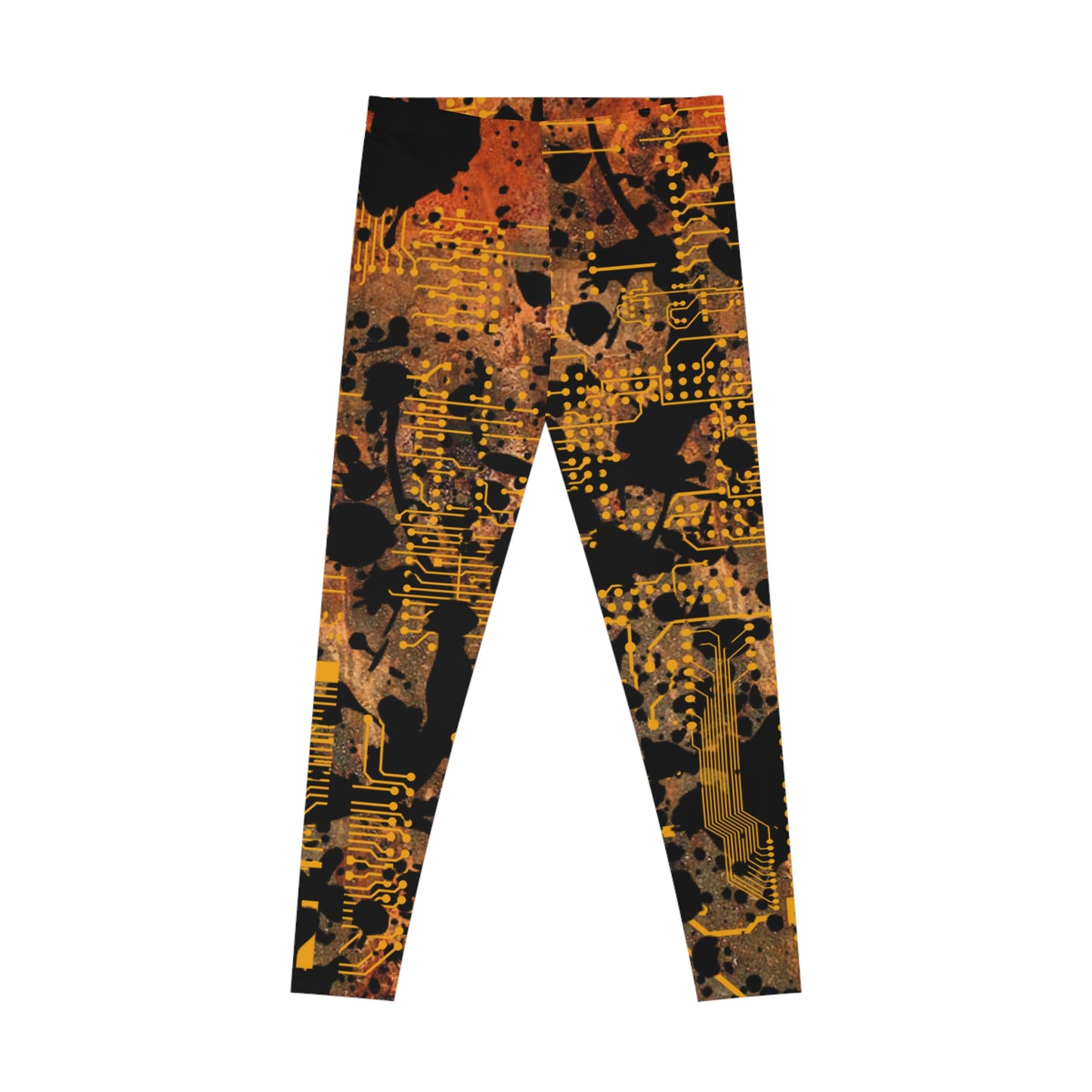 ViVi Vex Rust Punk Squirrel Chili Leggings (Stretchy)