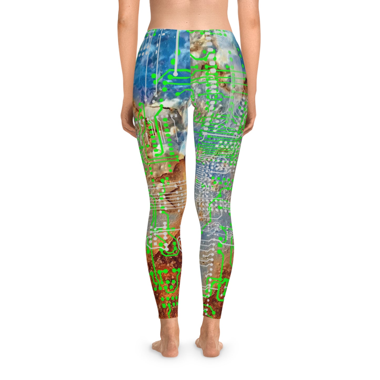 ViVi Vex Sand~Punk SeaWeed Cloud Leggings (Stretchy)