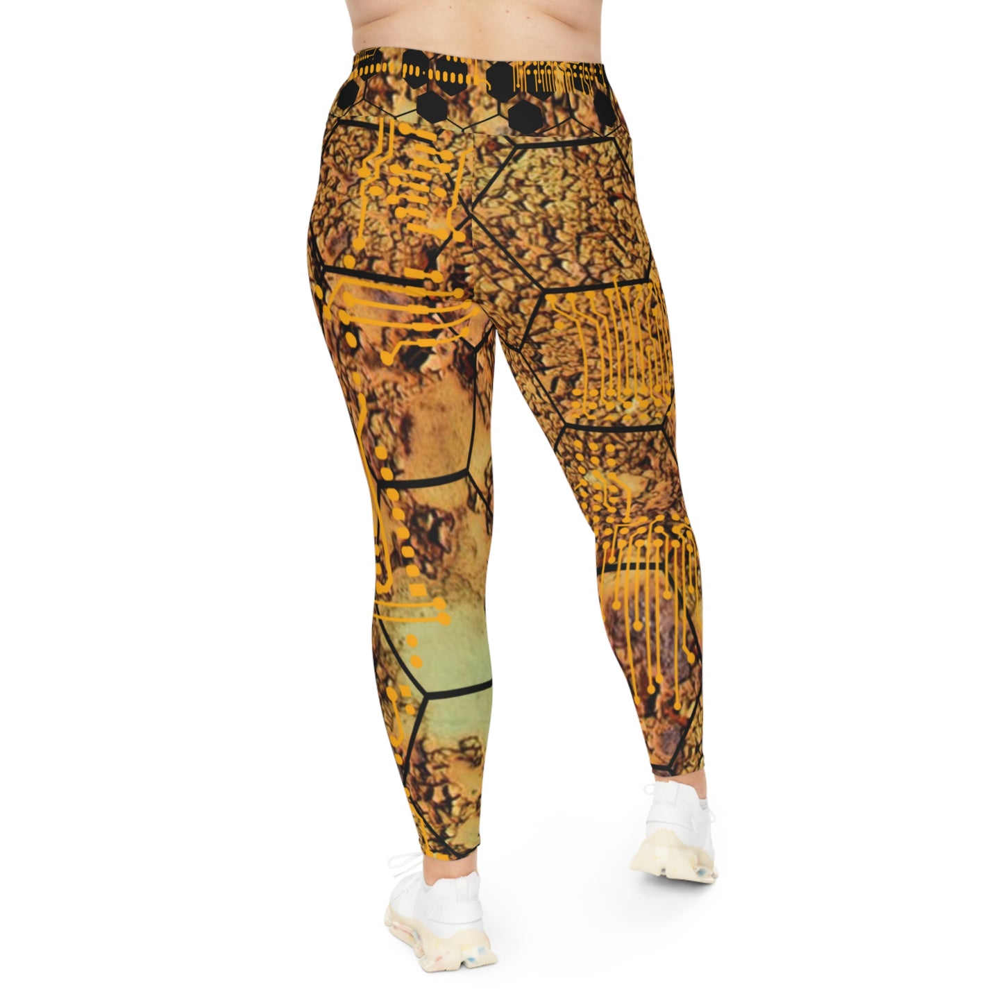 ViVi Vex Dust Punk Ash-Cryptid Leggings (Plus Size)