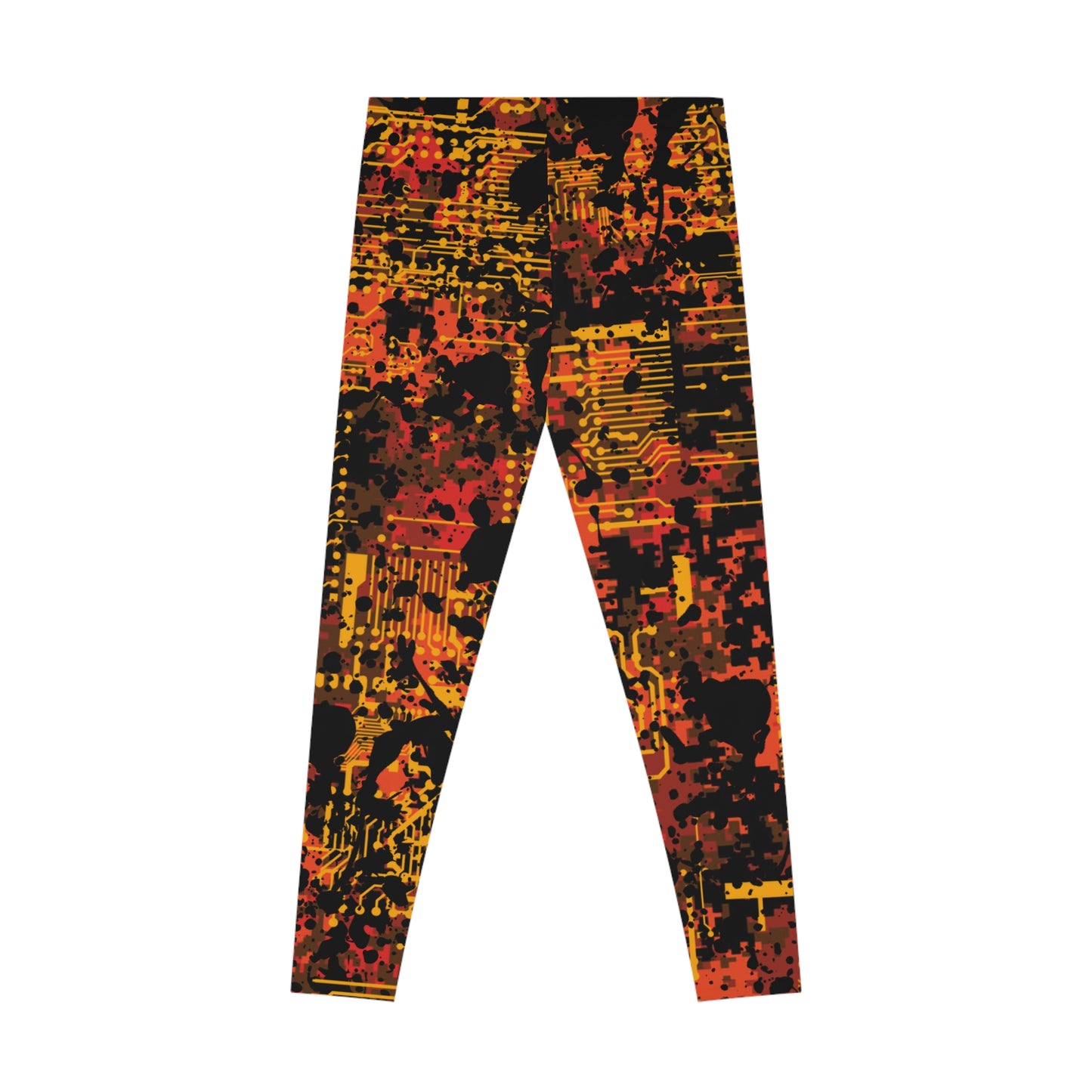 ViVi Vex Rust Punk Rust-Borg Leggings (Stretchy)