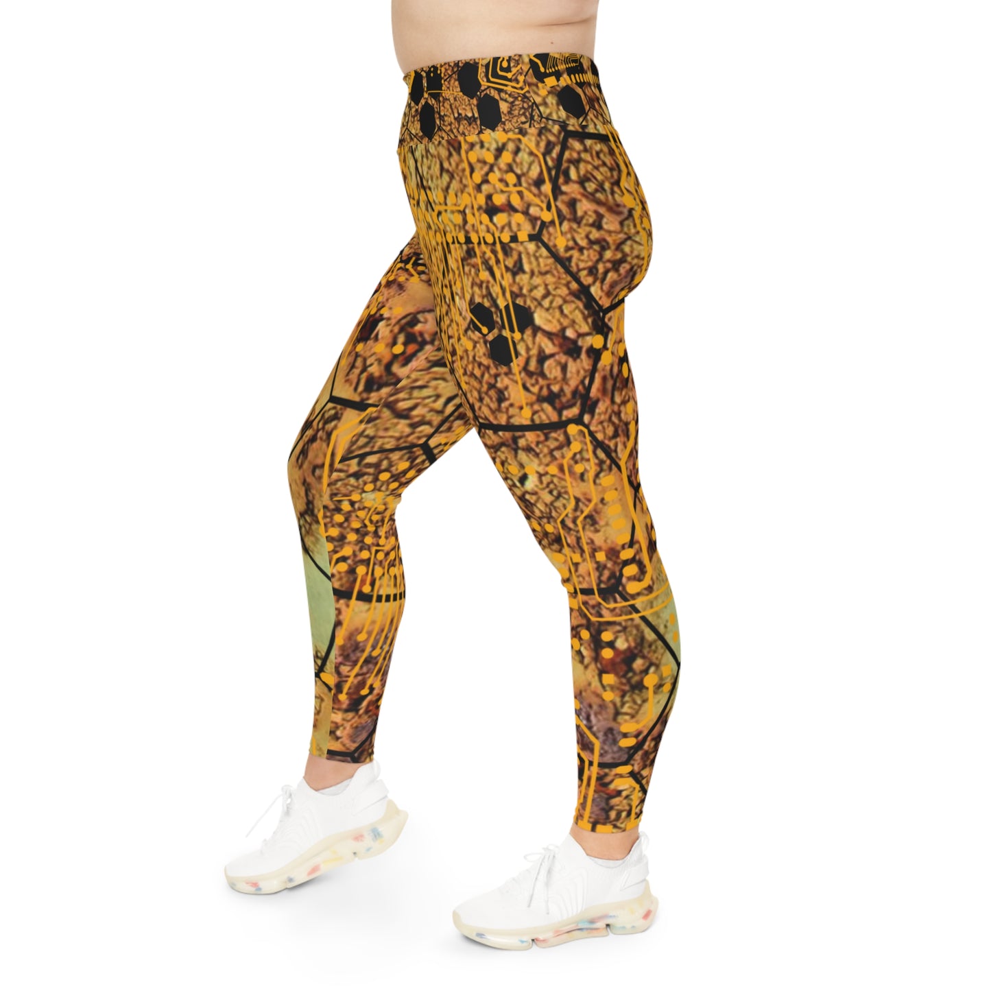 ViVi Vex Dust Punk Ash-Cryptid Leggings (Plus Size)