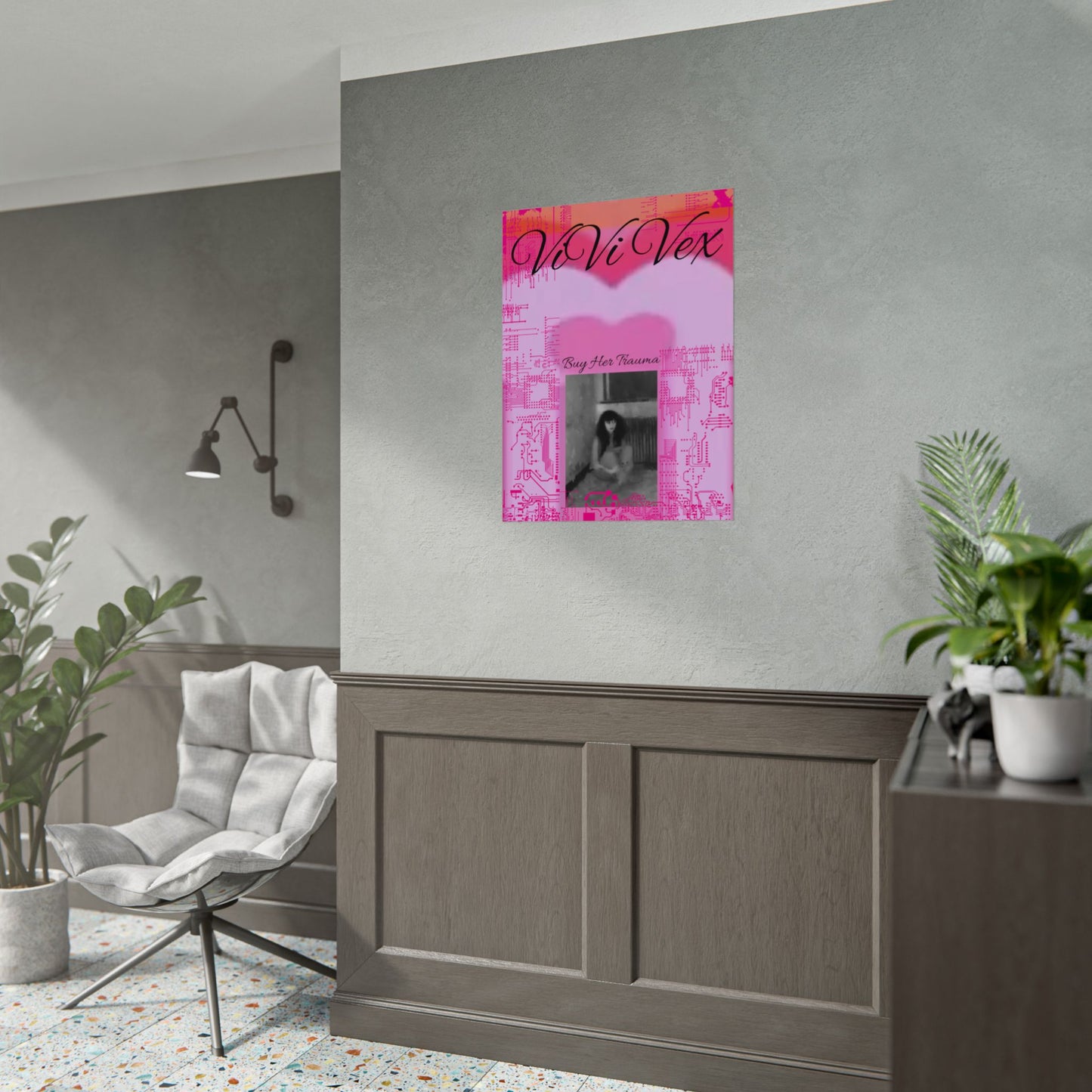 ViVi Vex Cyberpuff Rolled Poster