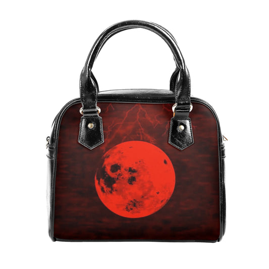 ViVi Vex Duke of Moons Electric Moon PU Shoulder Handbag