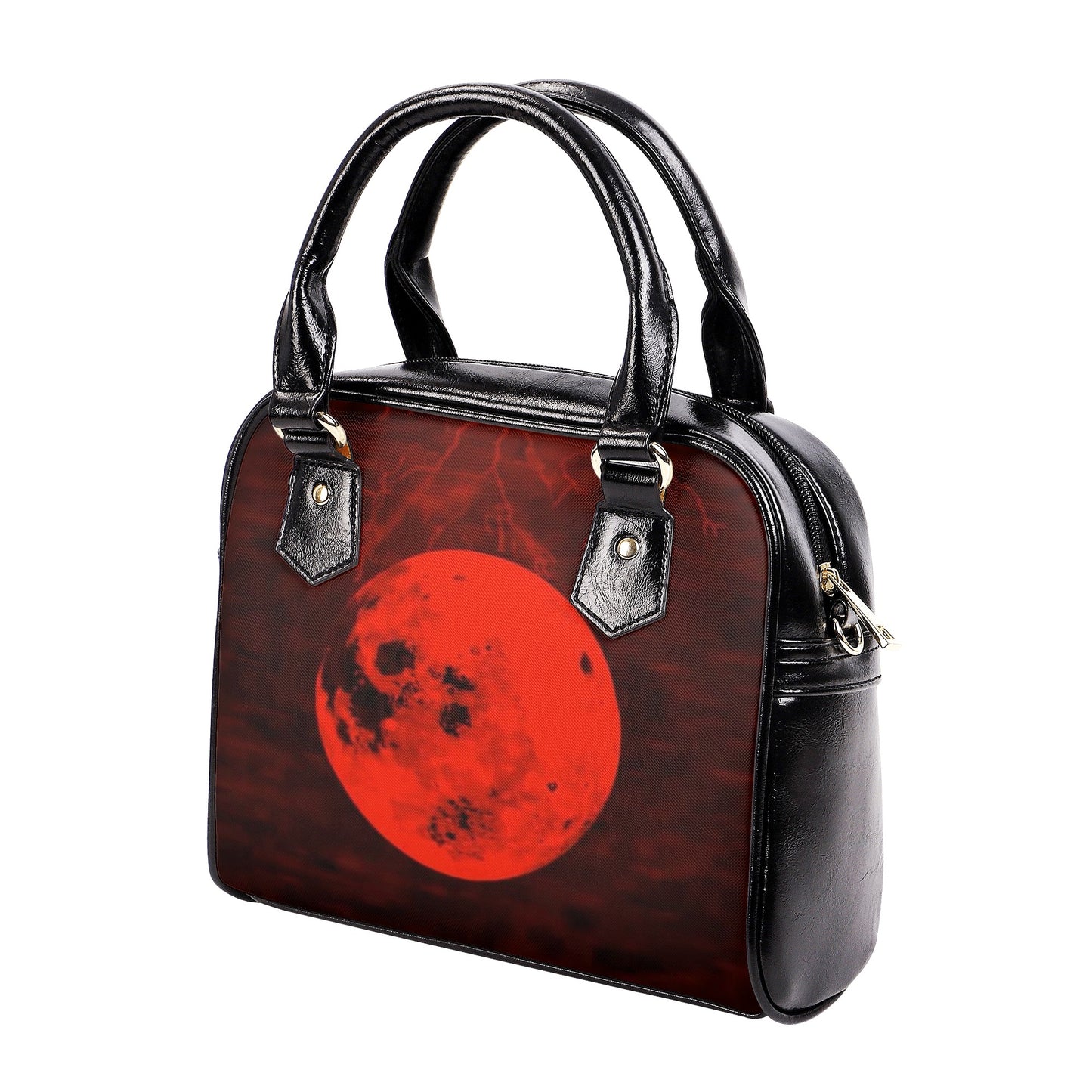 ViVi Vex Duke of Moons Electric Moon PU Shoulder Handbag