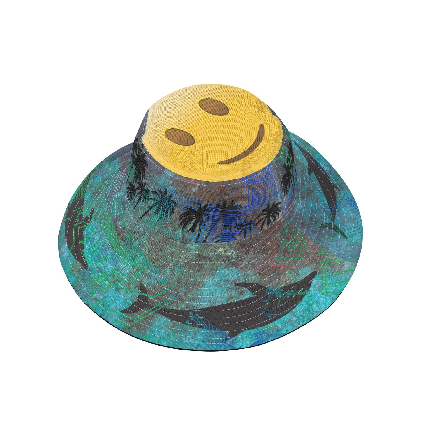 ViVi Vex Sand~Punk Polluted Palms Fishing Hat