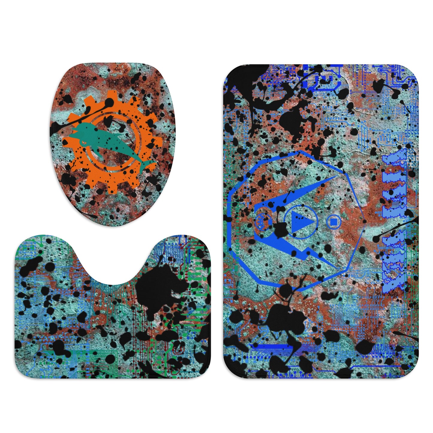 ViVi Vex Sand~Punk War Fish Toilet Set