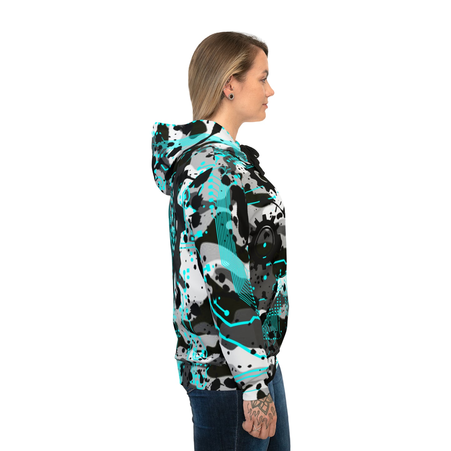 ViVi Vex Cold Unit Snowstorm Hologram Hoodie