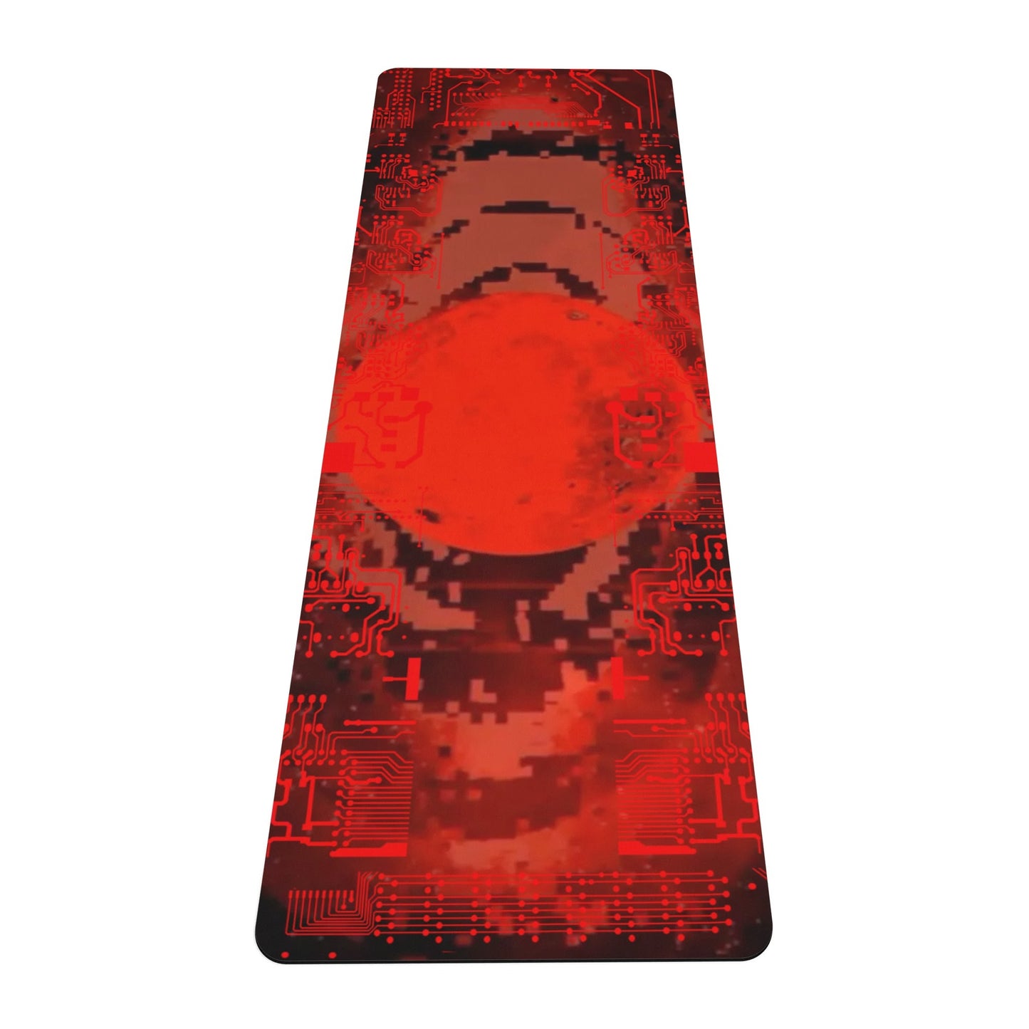 4mm Rubber Yoga Mat - Duke of Moons - Cyber