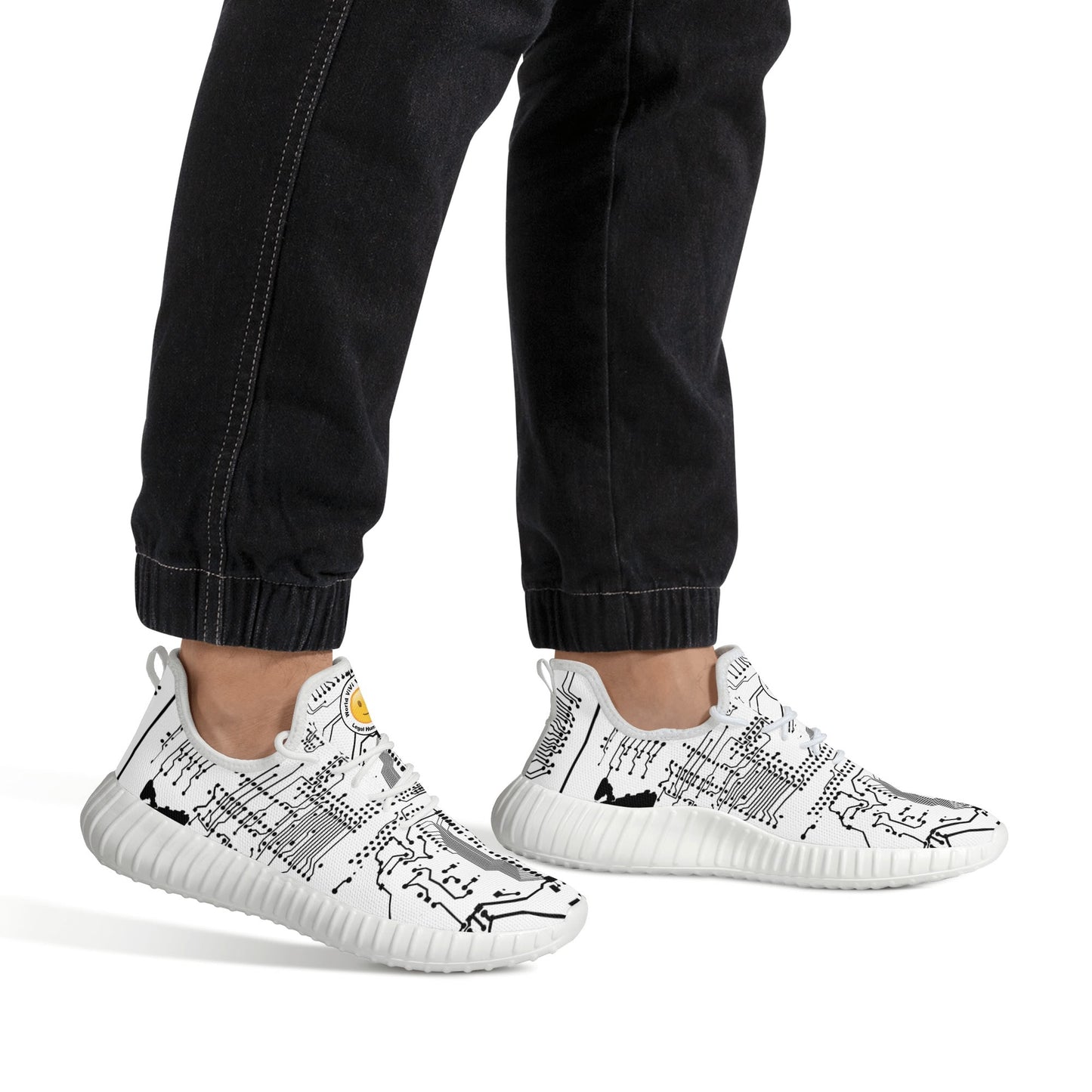 ViVi Vex Basic Mesh Knit Sneakers For Running And Stuff