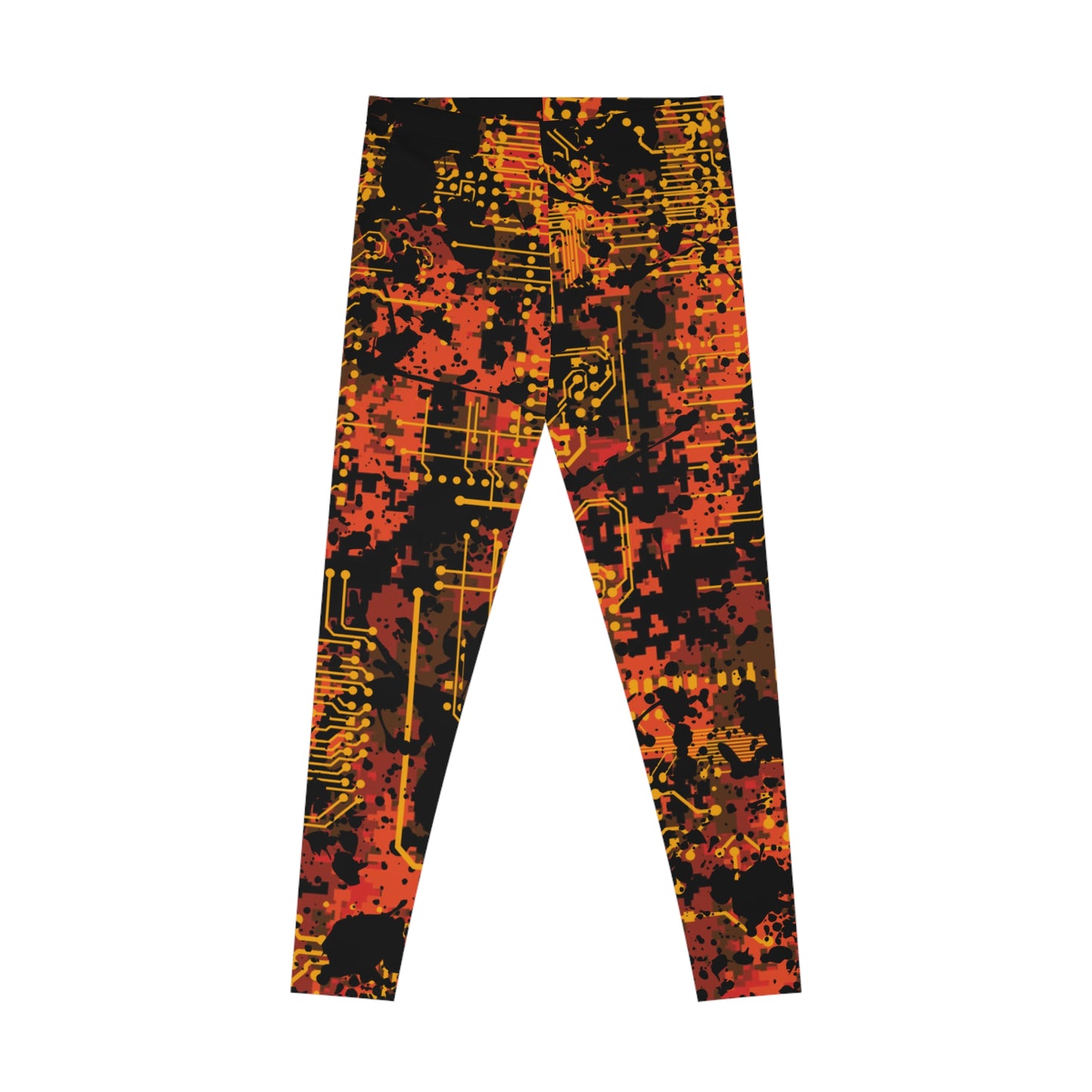 ViVi Vex Rust Punk Rust-Borg Leggings (Stretchy)