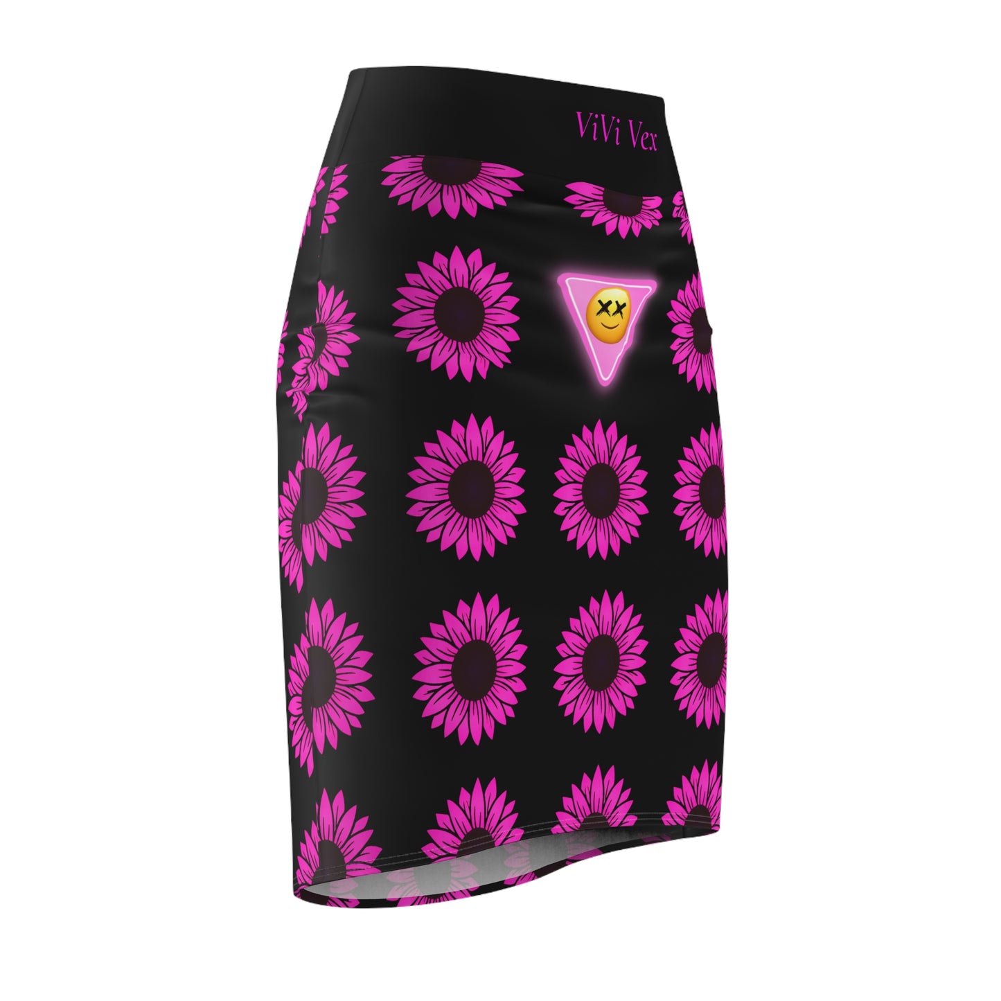 ViVi Vex Maybe Flowers Are Edible Pencil Skirt