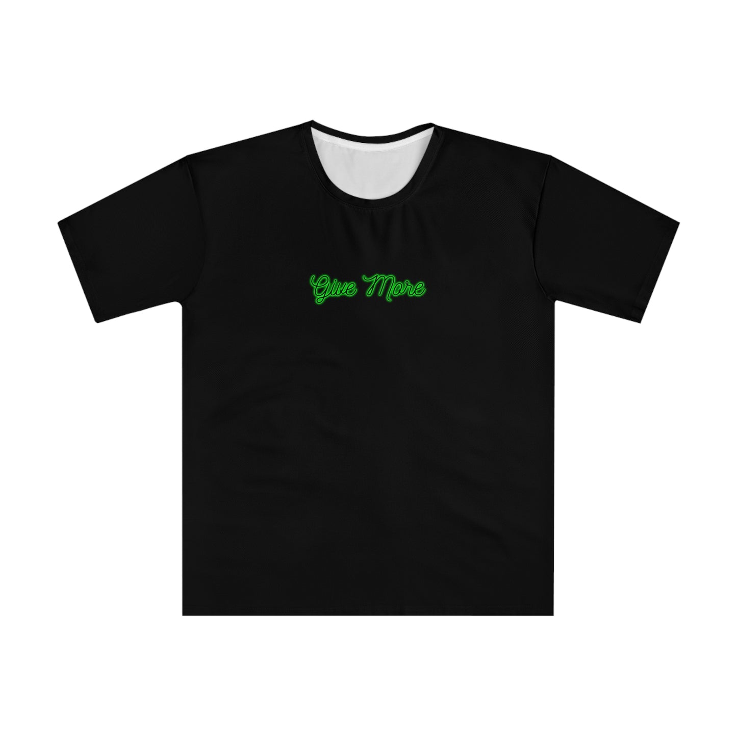 ViVi Vex Give More Shirt (Loose) - Green on Black