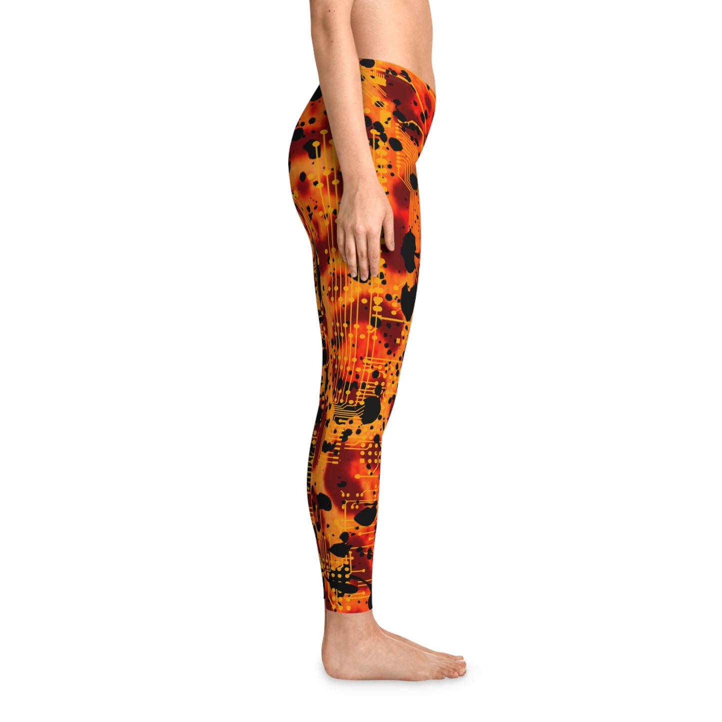 ViVi Vex Rust Punk Rusty's Familiar Leggings (Stretchy)