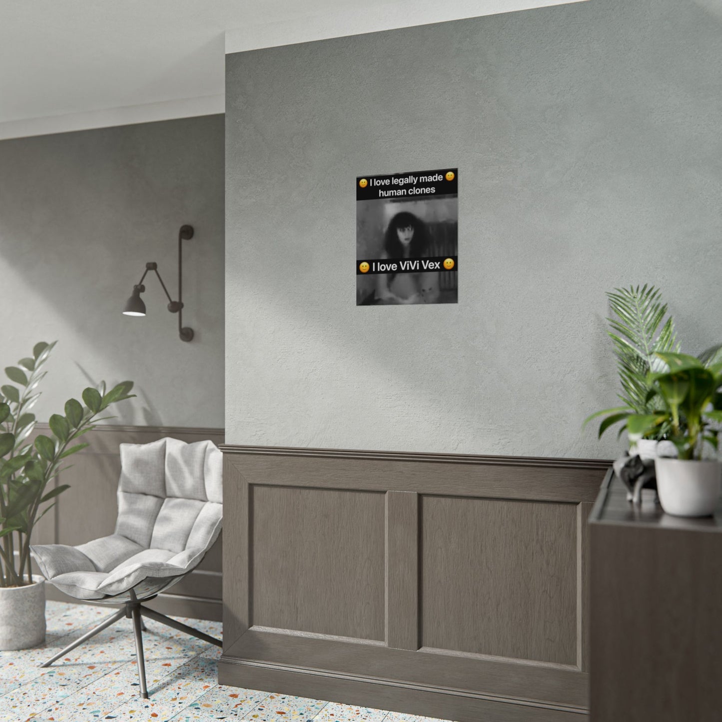 I love ViVi Vex I love Legally Made Human Clones Rolled Poster 4