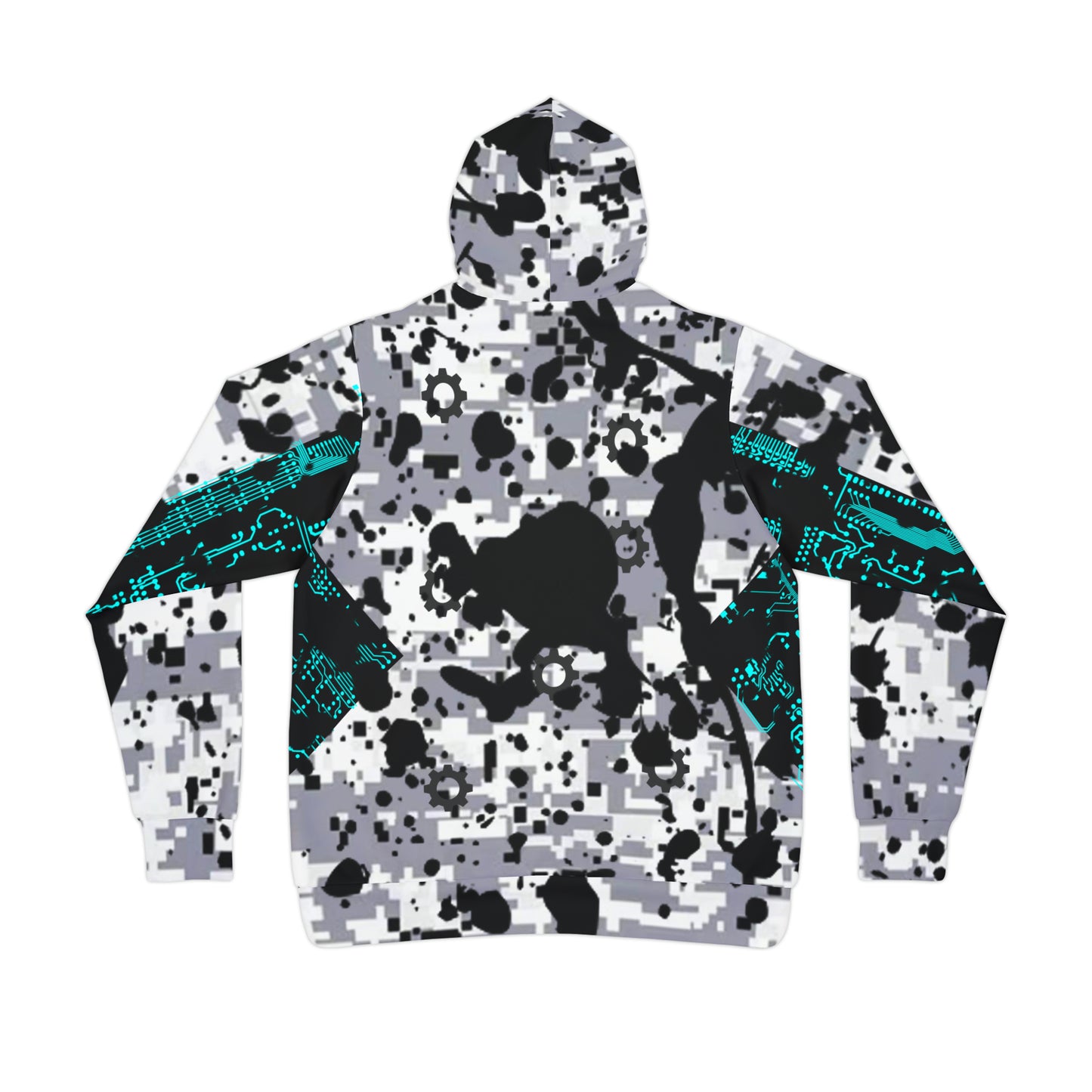 ViVi Vex Cold Unit Splatter Stealth Hoodie