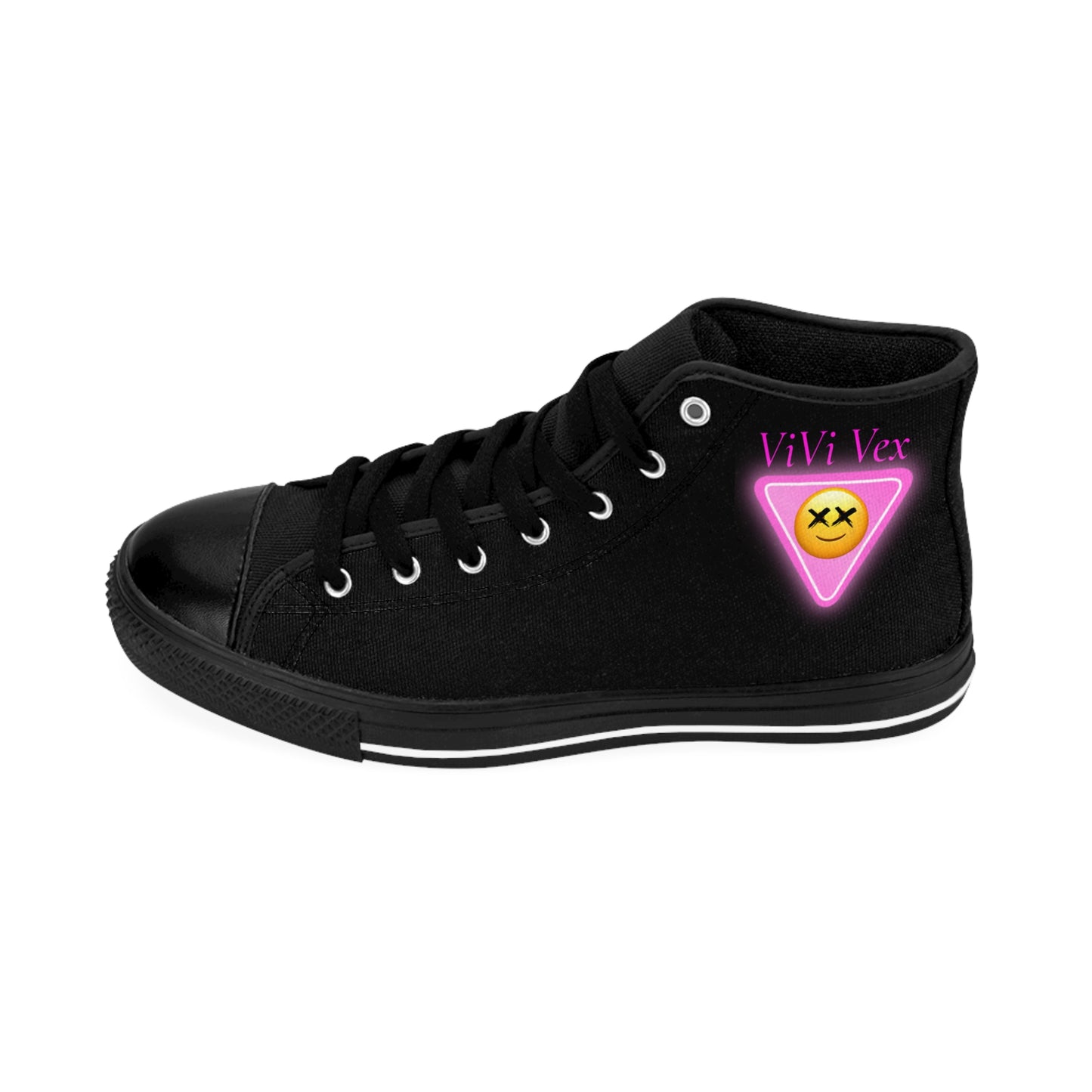 ViVi Vex H.E.L.P.E.R. Corrupted Pink Triangle Emo Sneakers