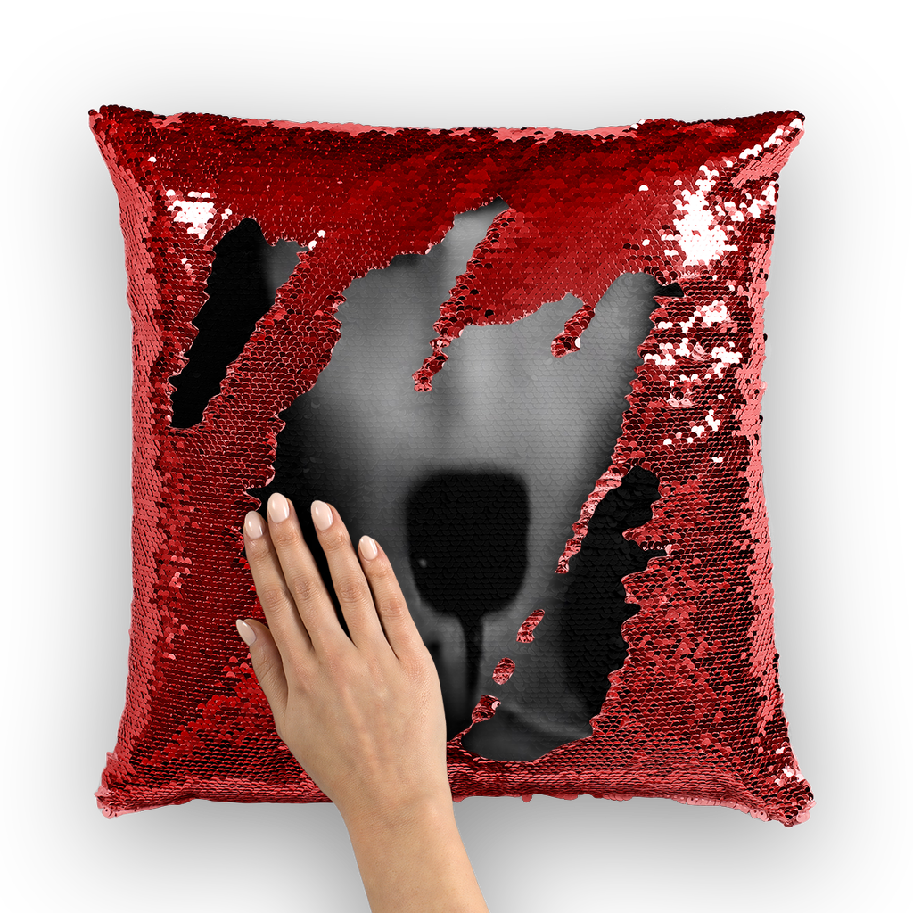 ViVi Vex Screams of Joy Sequin Cushion Cover