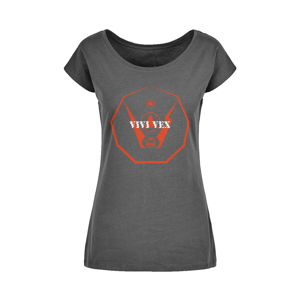 ViVi Vex Cycle Sign Wide Neck Womens T-Shirt XS-5XL