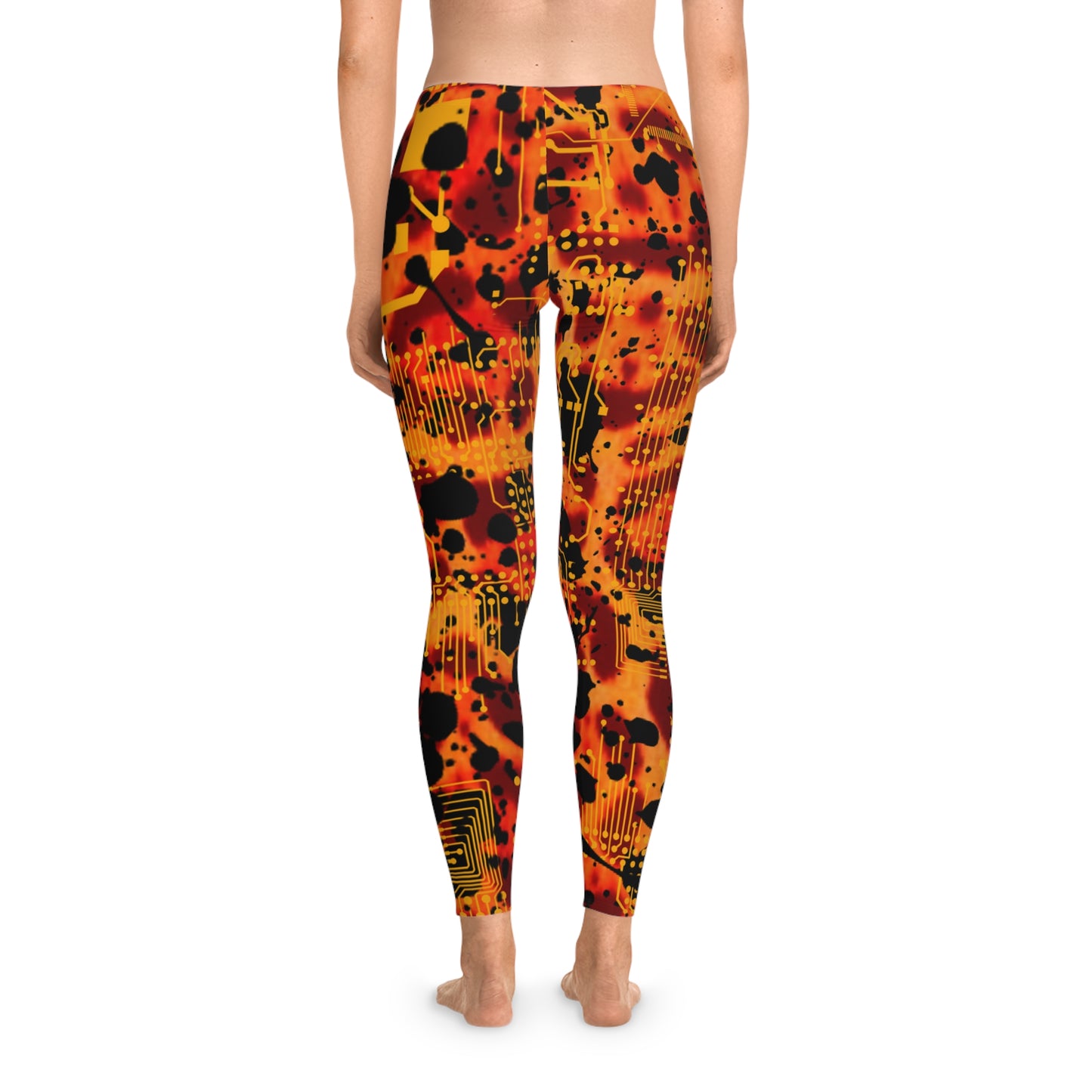 ViVi Vex Rust Punk Rusty's Familiar Leggings (Stretchy)