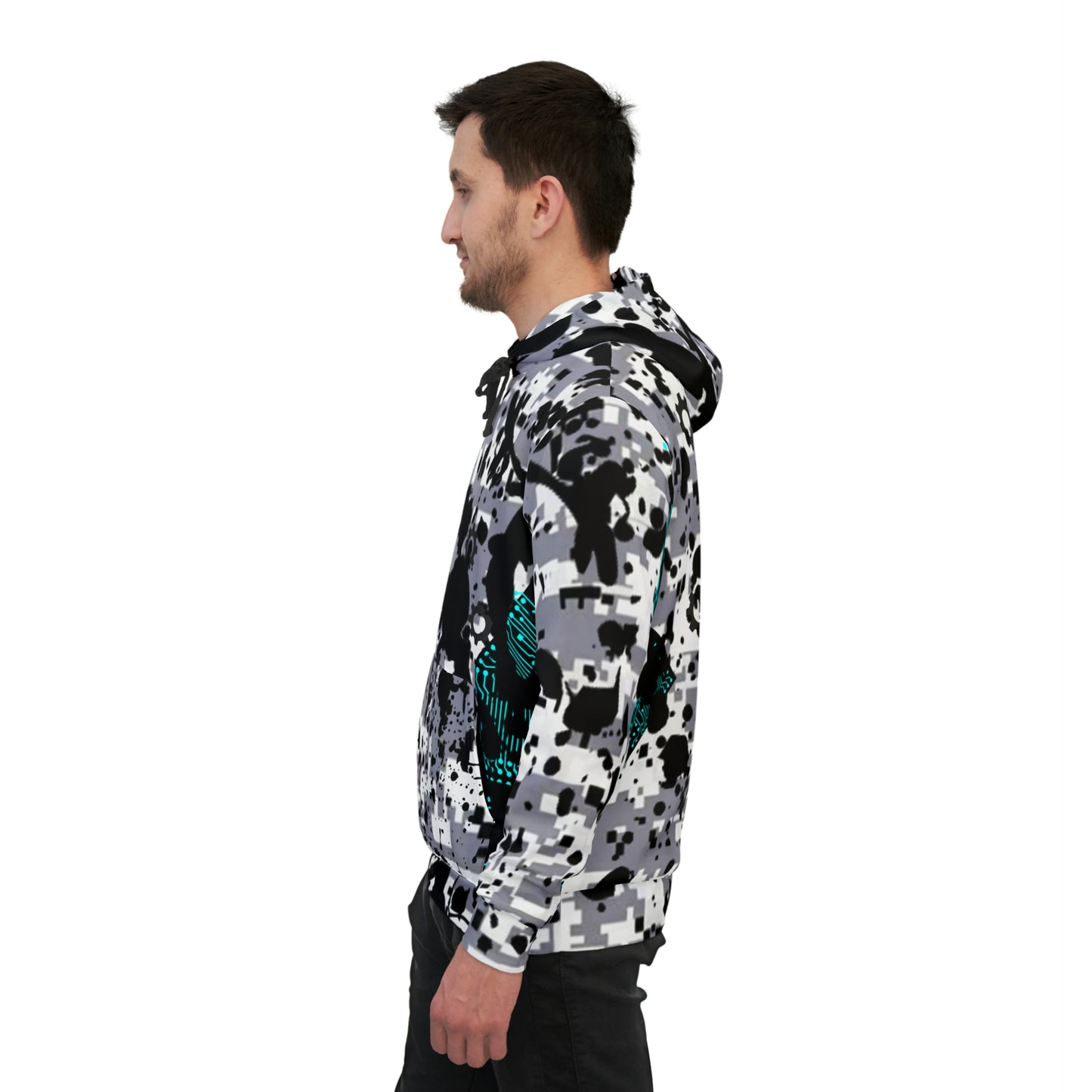 ViVi Vex Cold Unit Splatter Stealth Hoodie