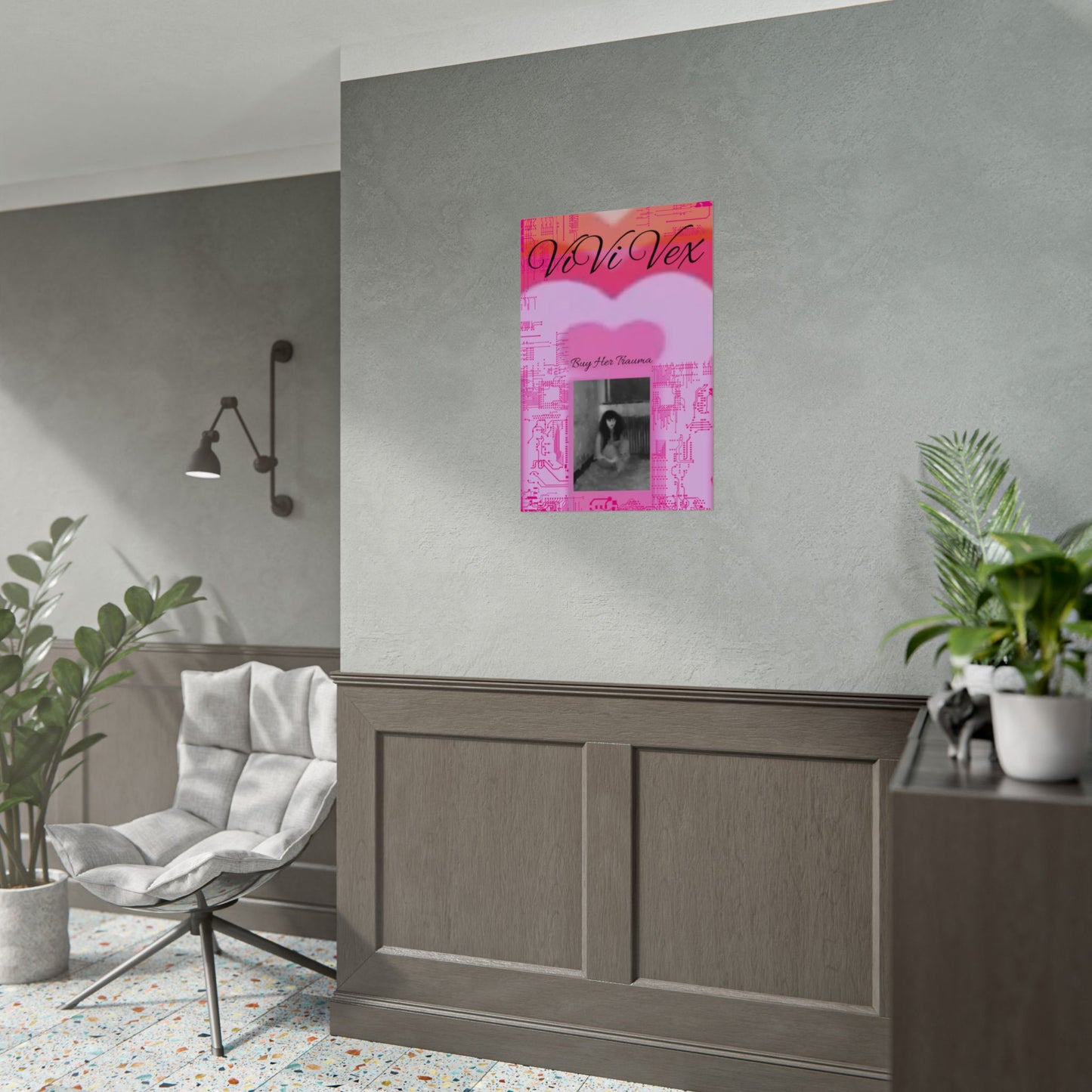 ViVi Vex Cyberpuff Rolled Poster