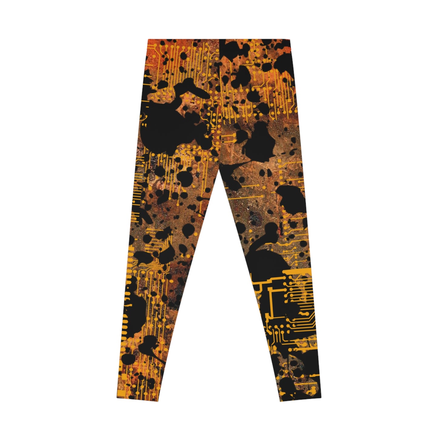 ViVi Vex Rust Punk Squirrel Chili Leggings (Stretchy)