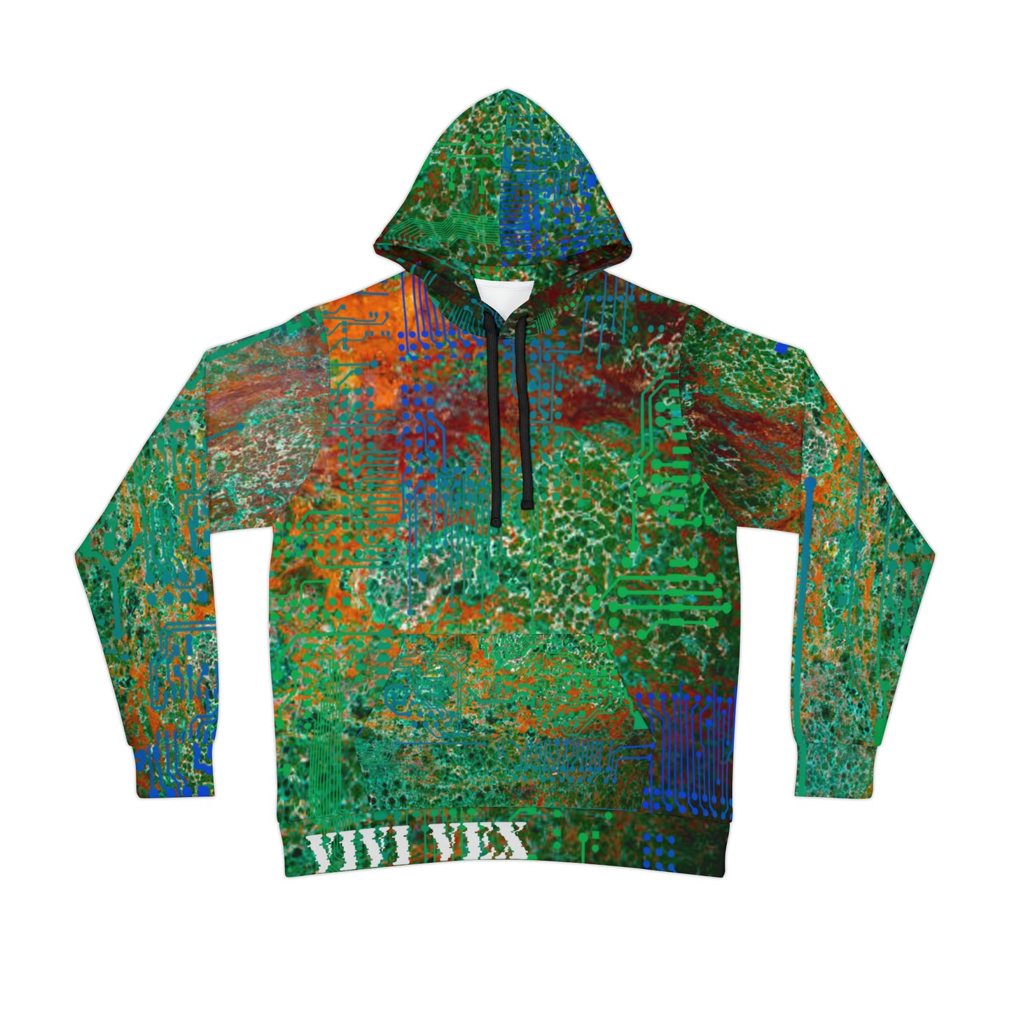 ViVi Vex Sand~Punk Rusted Cyber Gator Hoodie