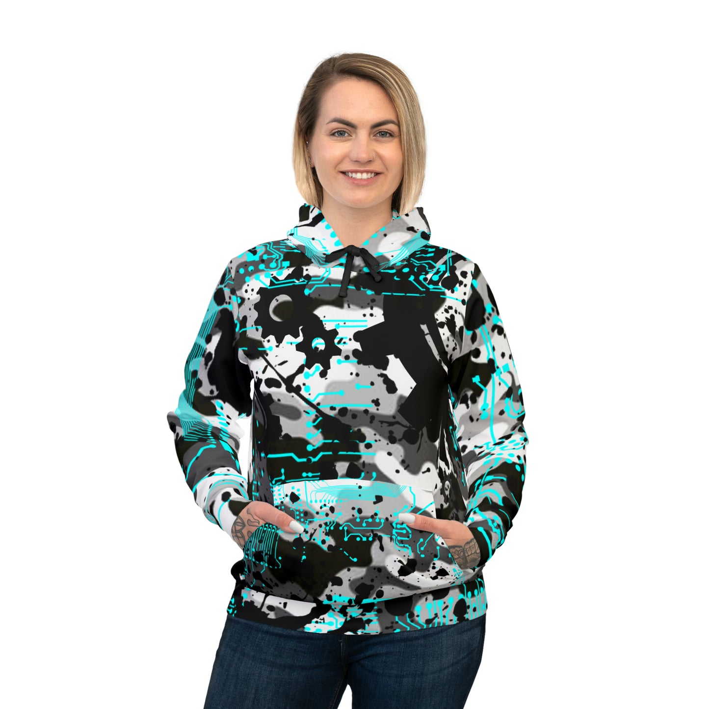 ViVi Vex Cold Unit Snowstorm Hologram Hoodie