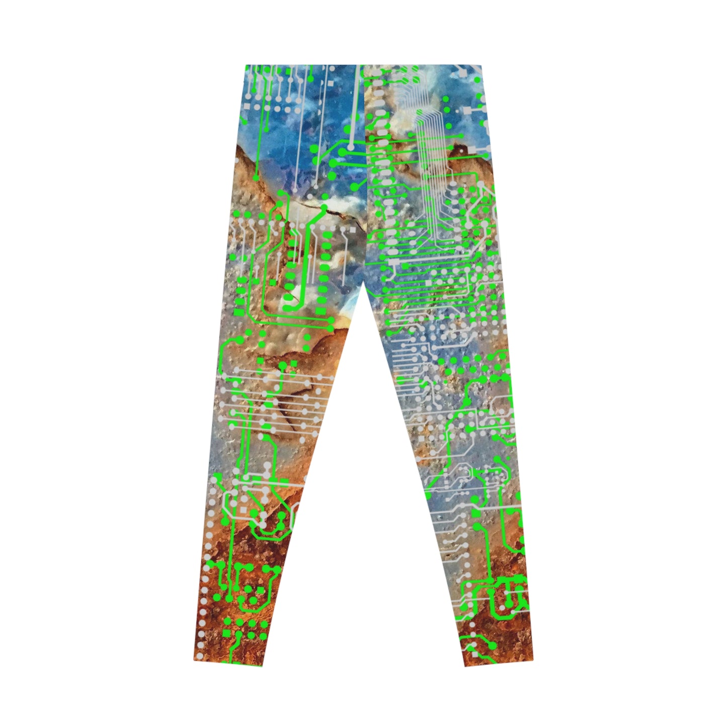 ViVi Vex Sand~Punk SeaWeed Cloud Leggings (Stretchy)