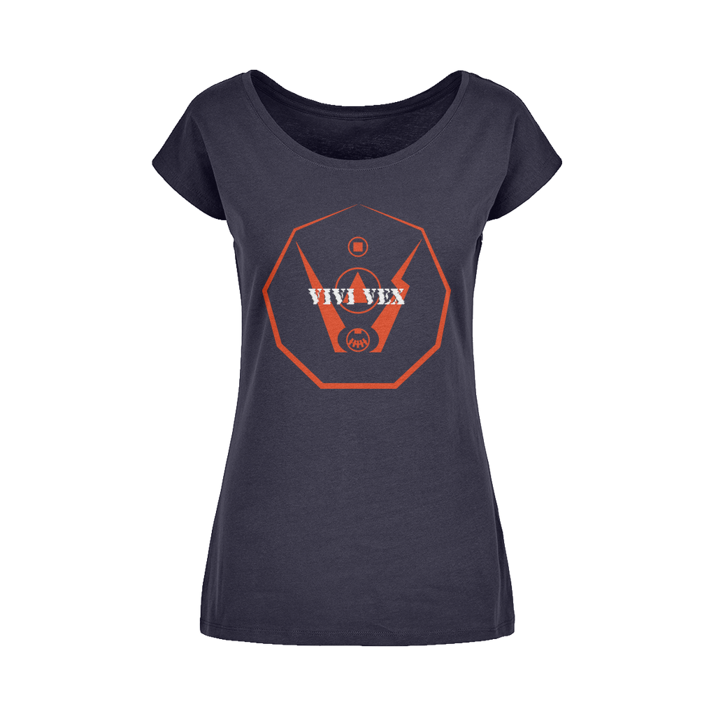 ViVi Vex Cycle Sign Wide Neck Womens T-Shirt XS-5XL