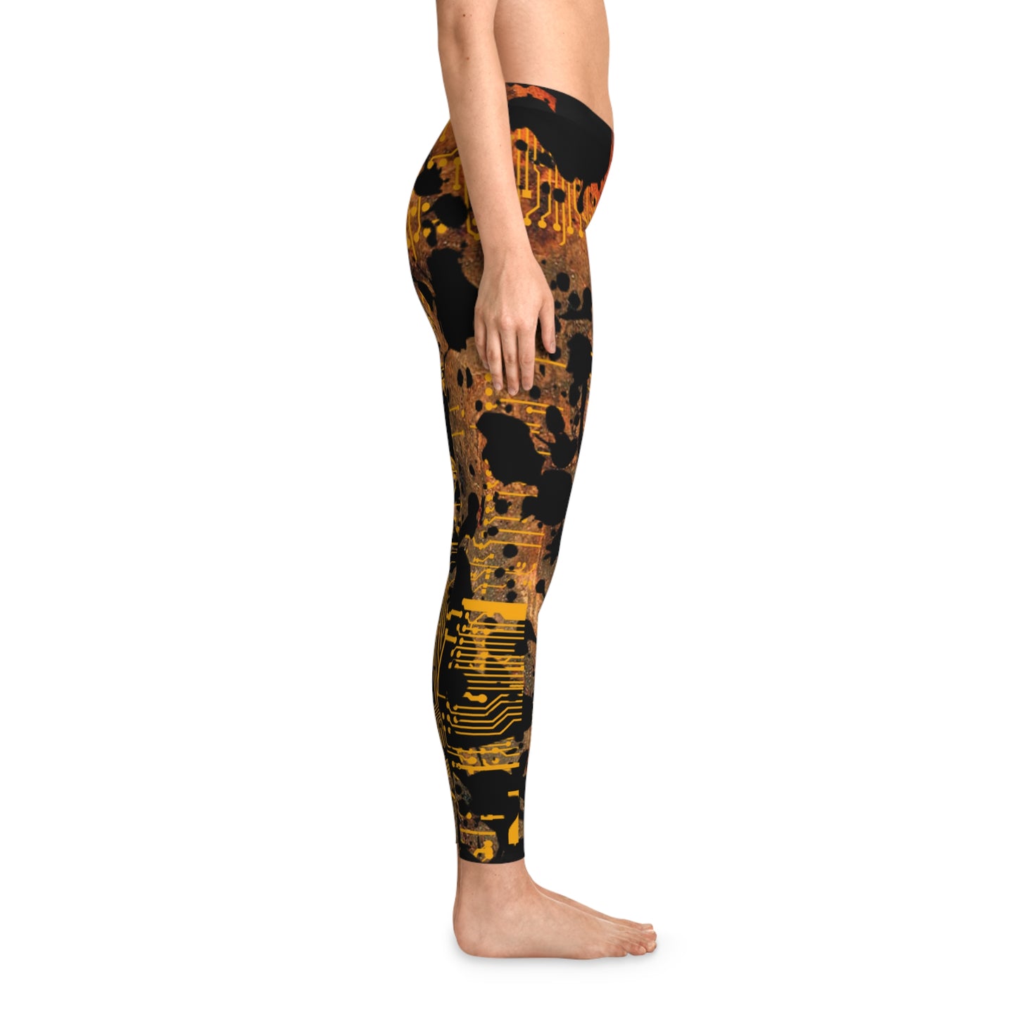 ViVi Vex Rust Punk Squirrel Chili Leggings (Stretchy)