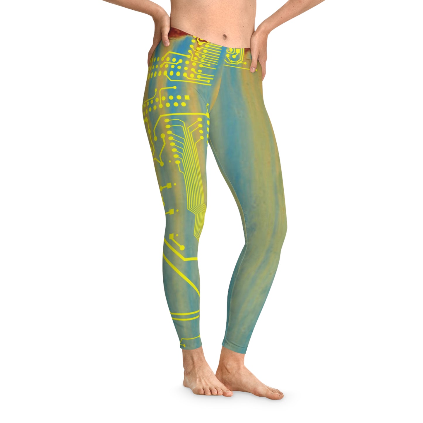 ViVi Vex Sand~Punk P Rust Leggings (Stretchy)