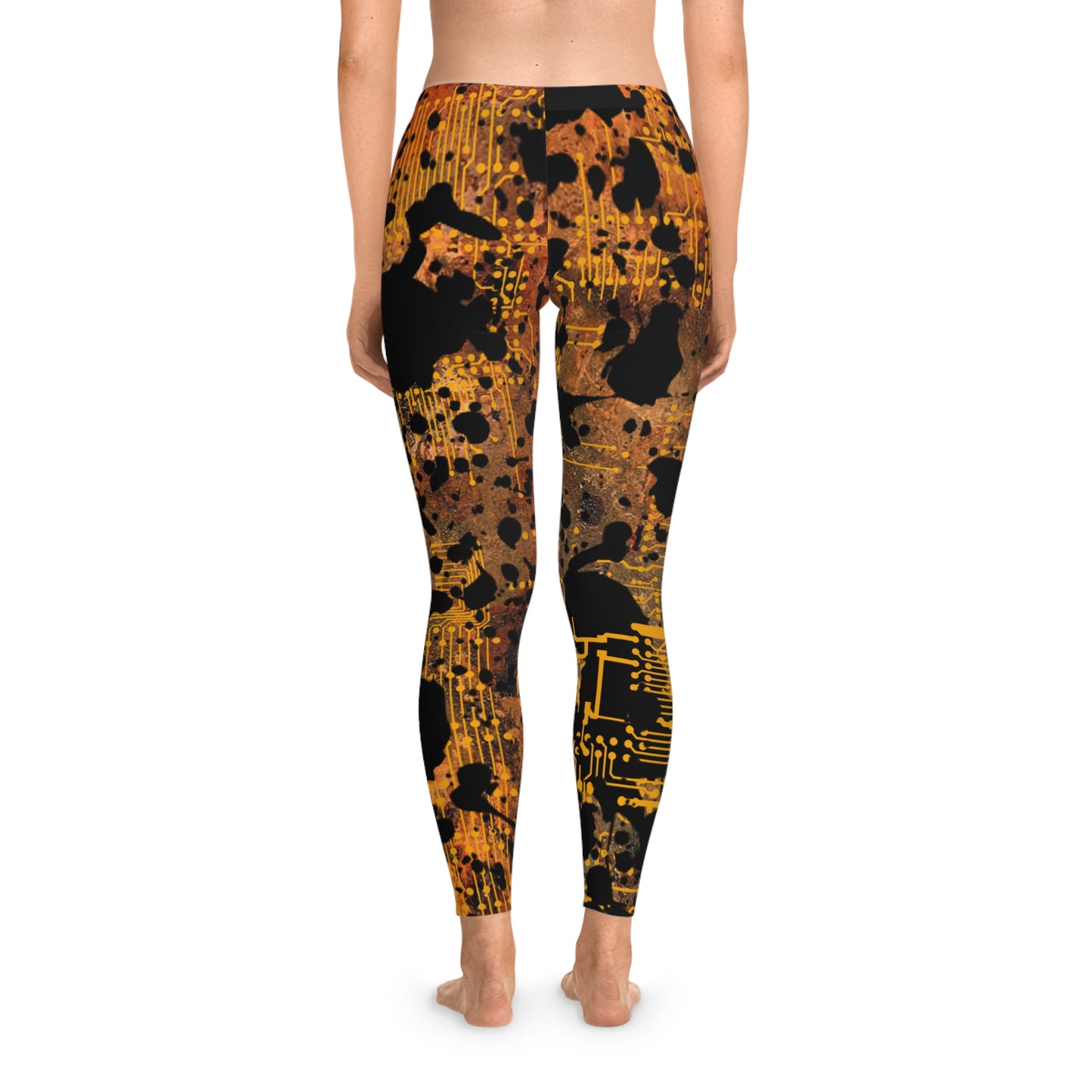 ViVi Vex Rust Punk Squirrel Chili Leggings (Stretchy)