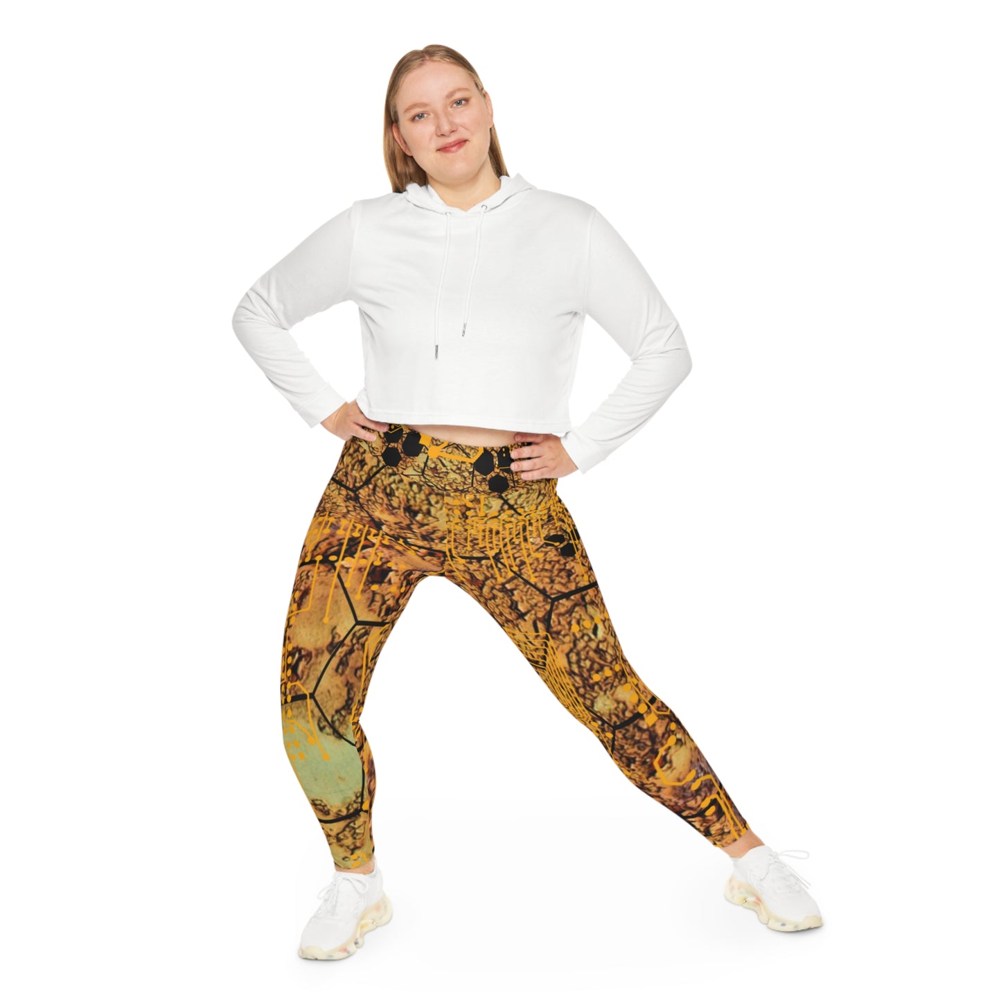 ViVi Vex Dust Punk Ash-Cryptid Leggings (Plus Size)