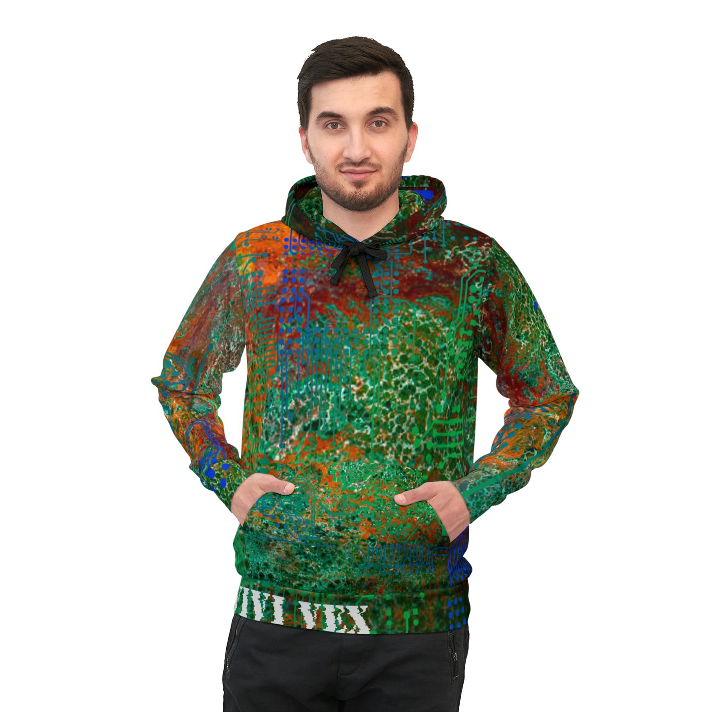 ViVi Vex Sand~Punk Rusted Cyber Gator Hoodie