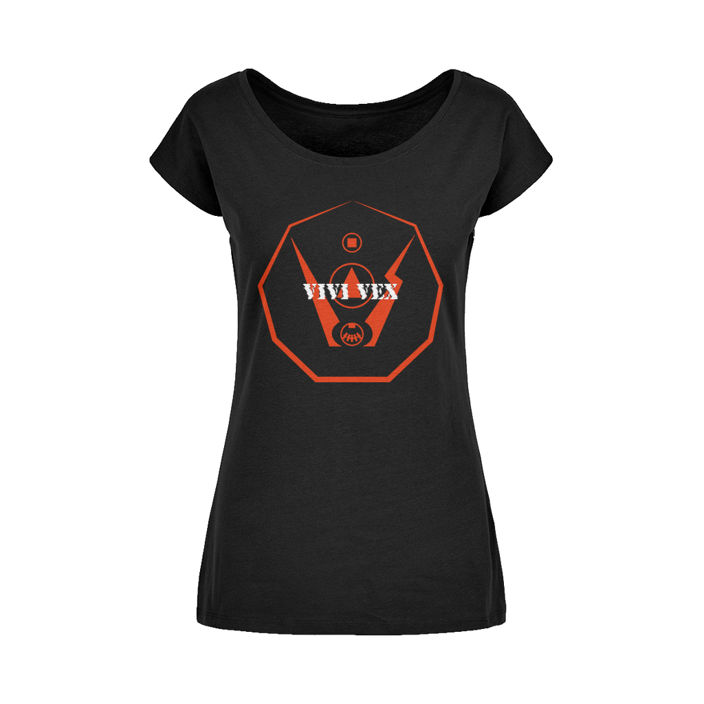 ViVi Vex Cycle Sign Wide Neck Womens T-Shirt XS-5XL