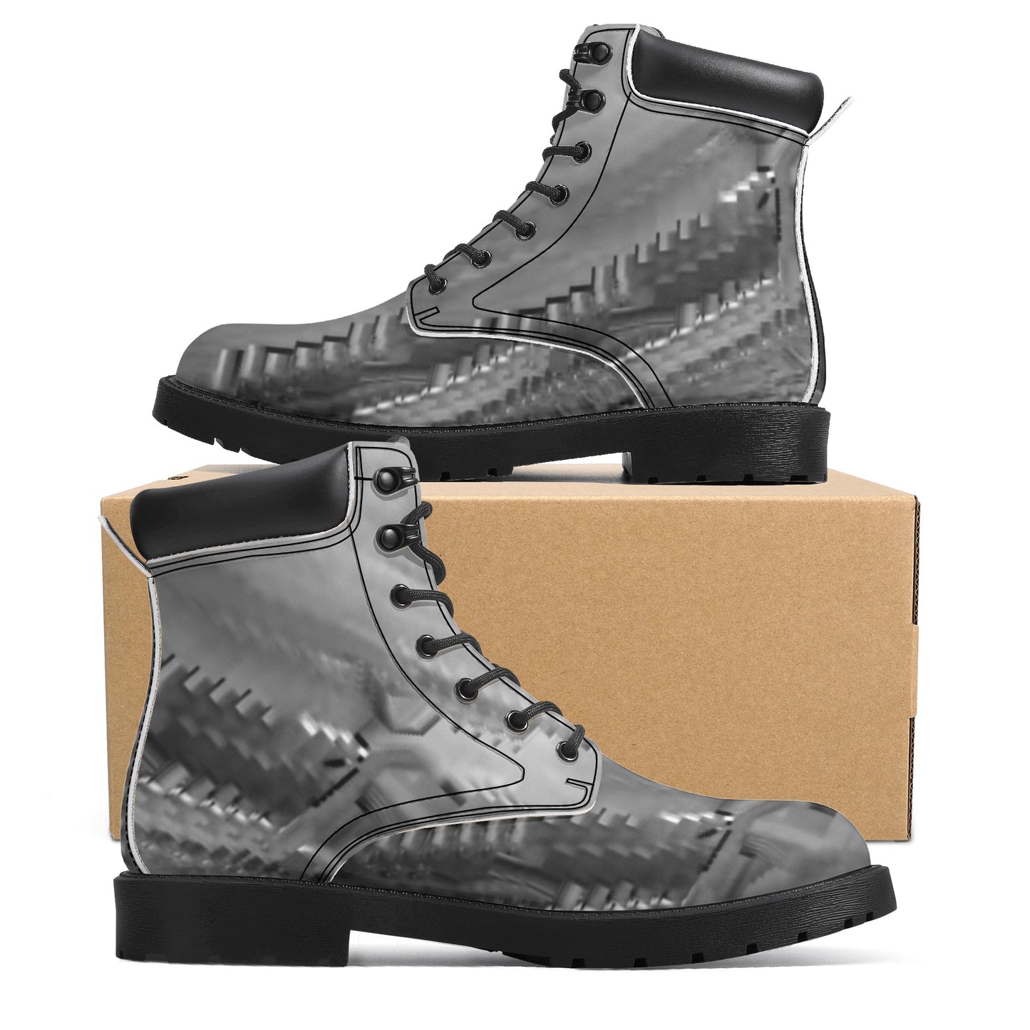 ViVi Vex GH0ST.C0RE Apparition Leather Boots