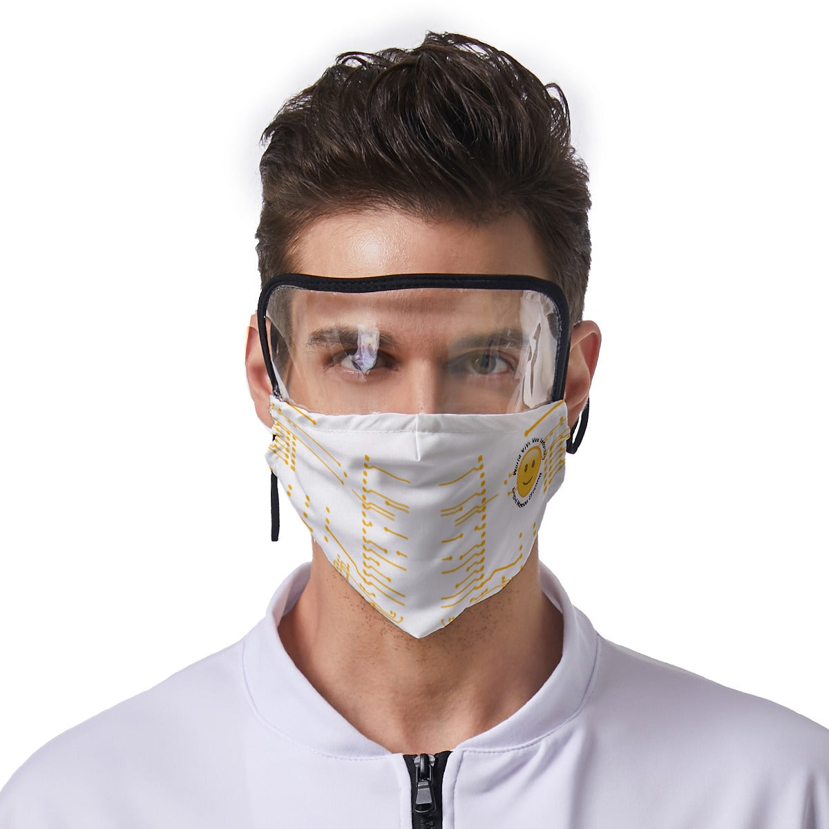 World ViVi Vex Industry Shield Mask (White)