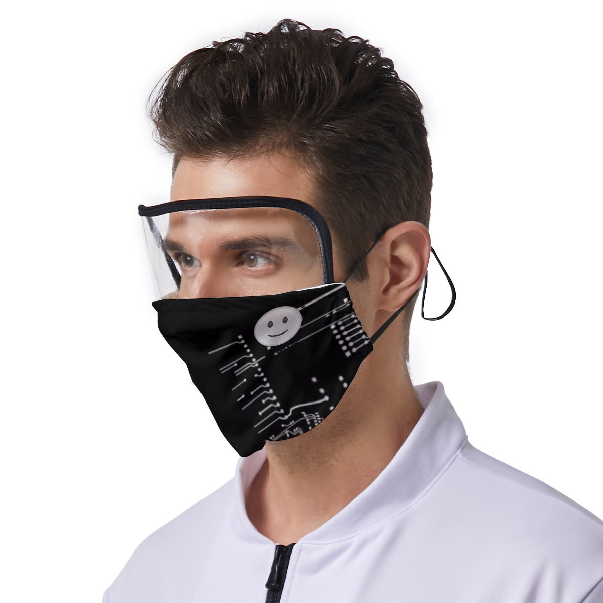 World ViVi Vex Industry Shield Mask (Black)