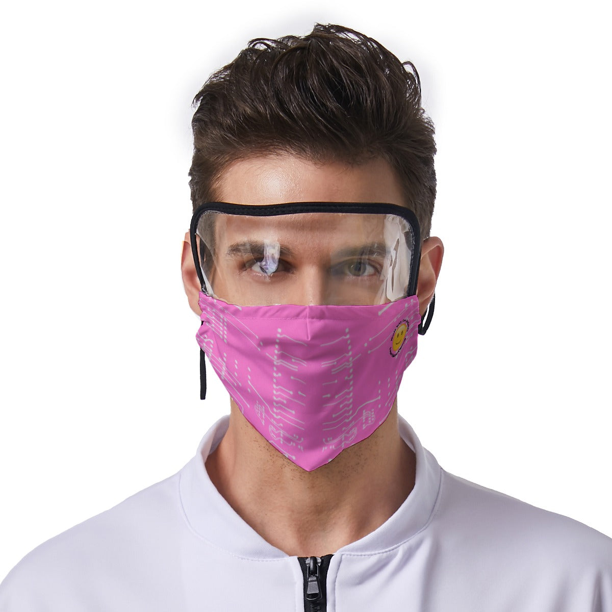 World ViVi Vex Industry Shield Mask (Pink)